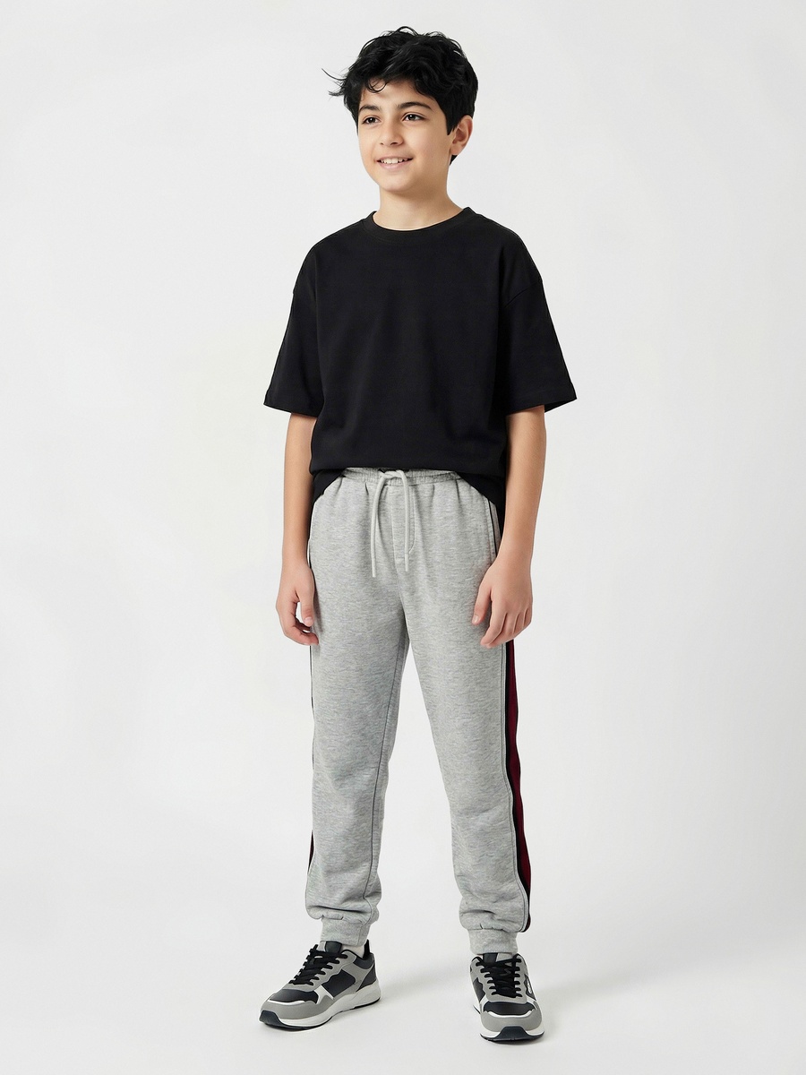 Drawstring Waist Joggers with Pockets