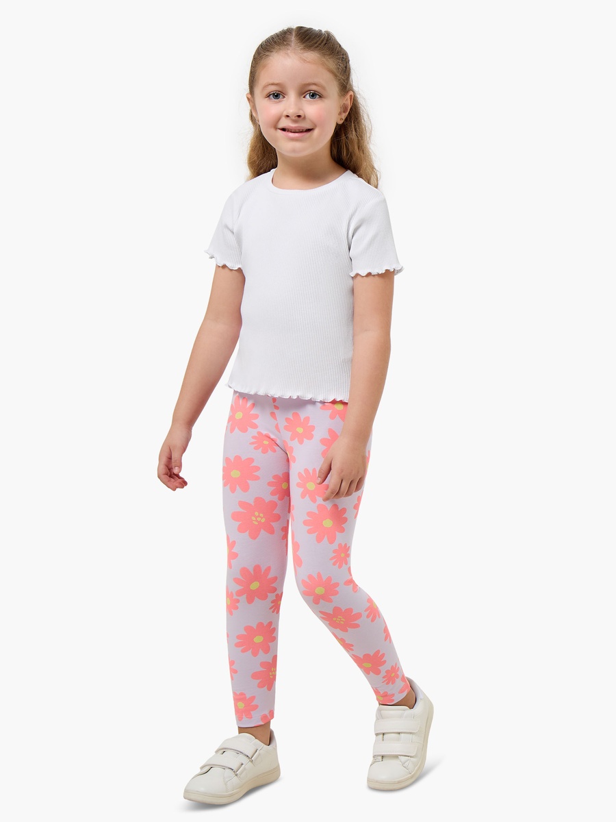 Leggings with Floral Print