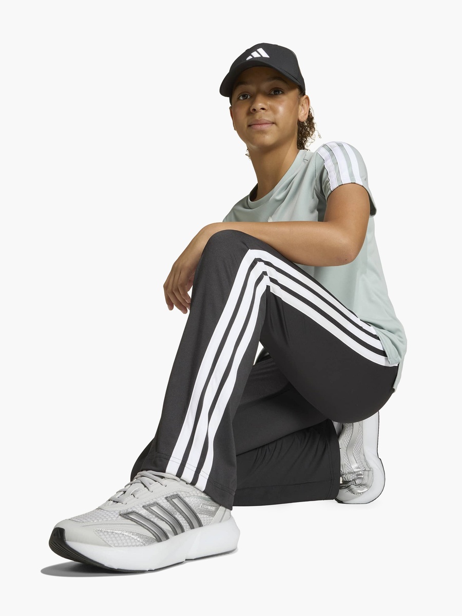 Flared Leggings with Logo Print