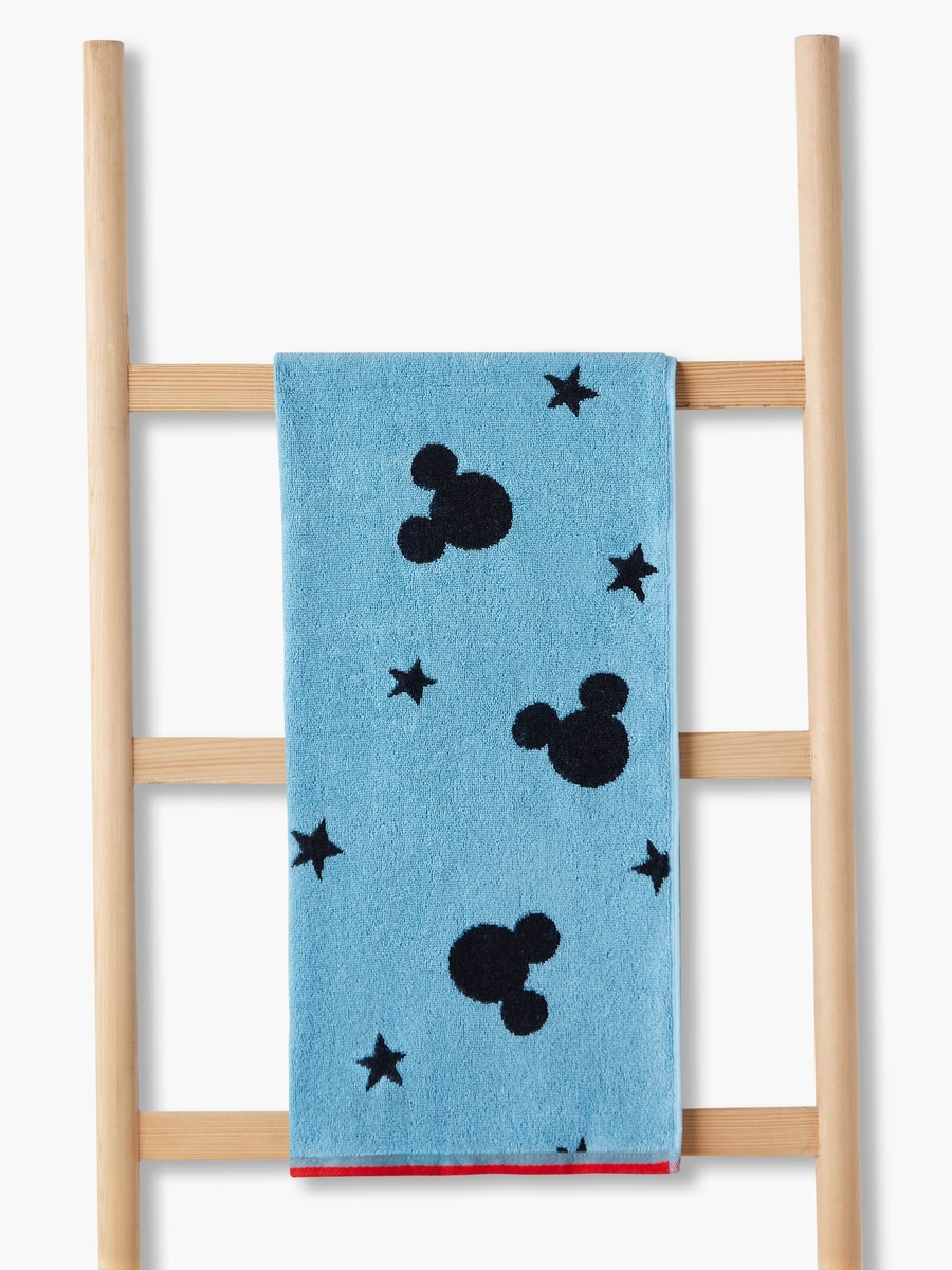 Baby Towel with Mickey Texture