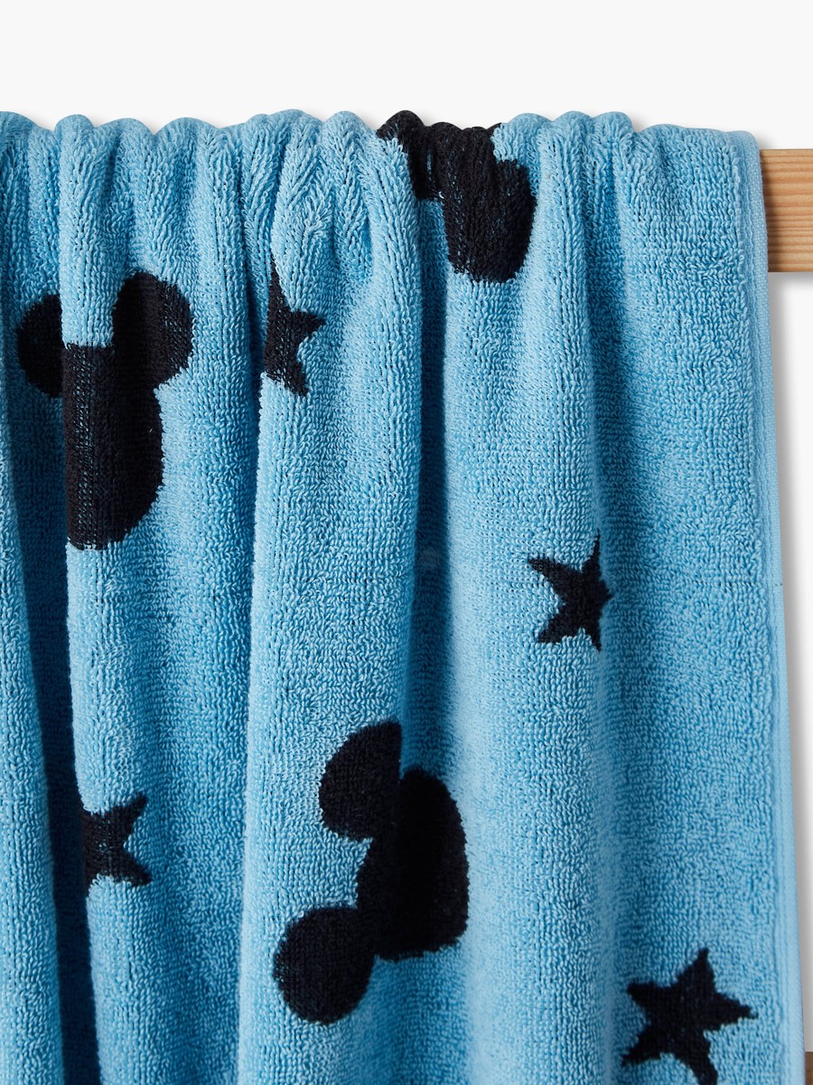 Baby Towel with Mickey Texture