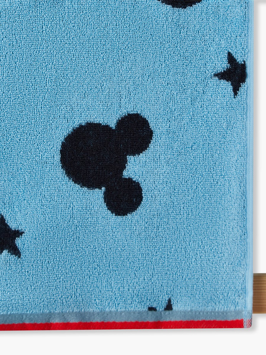 Baby Towel with Mickey Texture