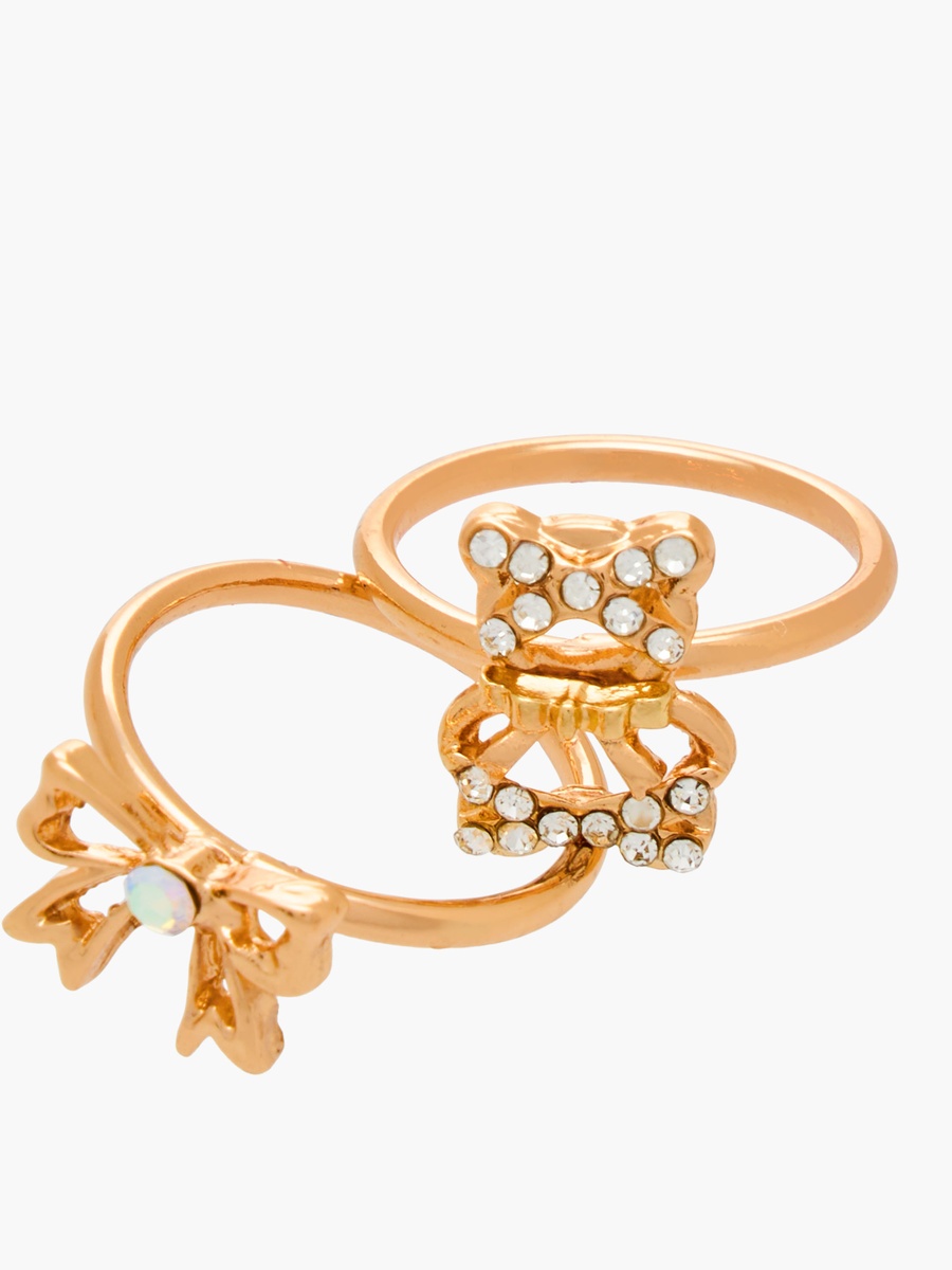 Pack of 5 Embellished Ring