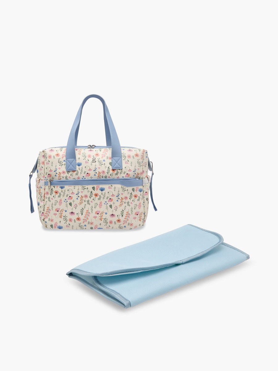 Flora Diaper Bag with Changing Mat