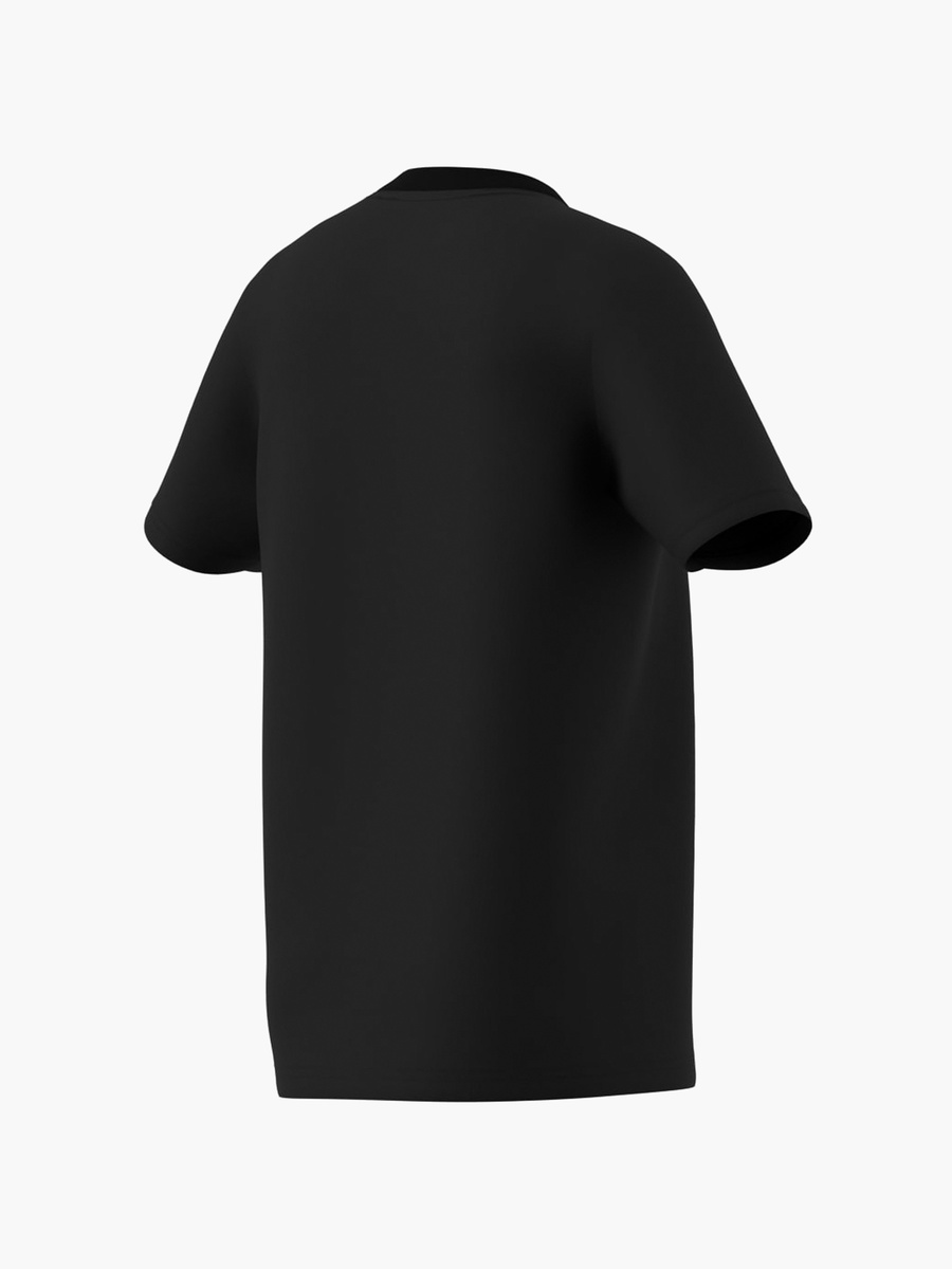 Boys Cotton Crew Neck T-Shirt with Logo Print and Short Sleeves