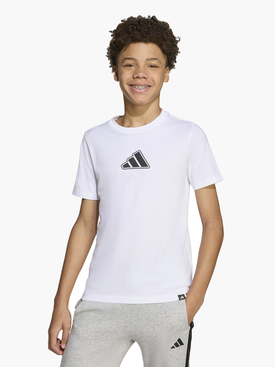 Logo Print Crew Neck T-Shirt