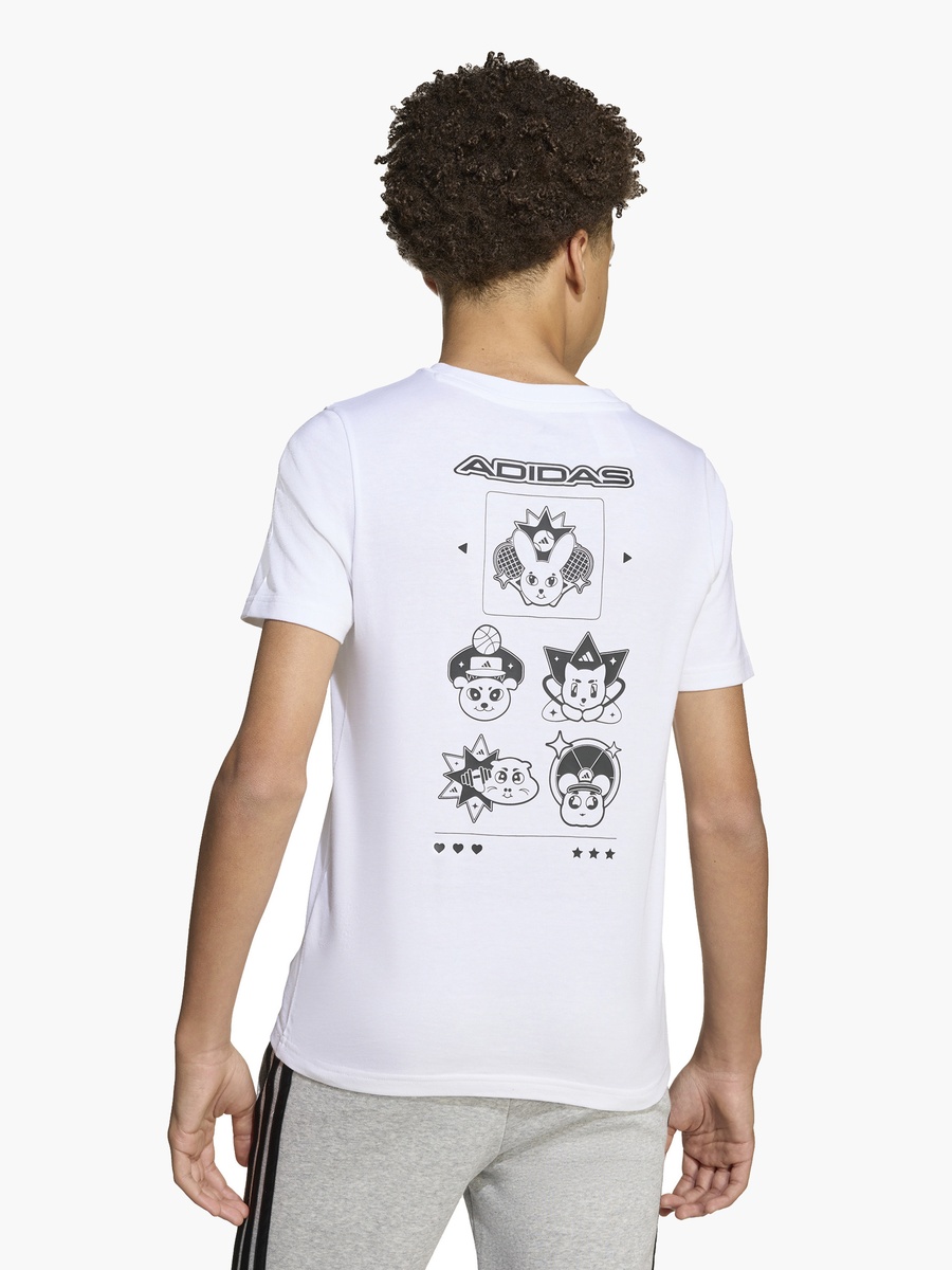 Logo Print Crew Neck T-Shirt