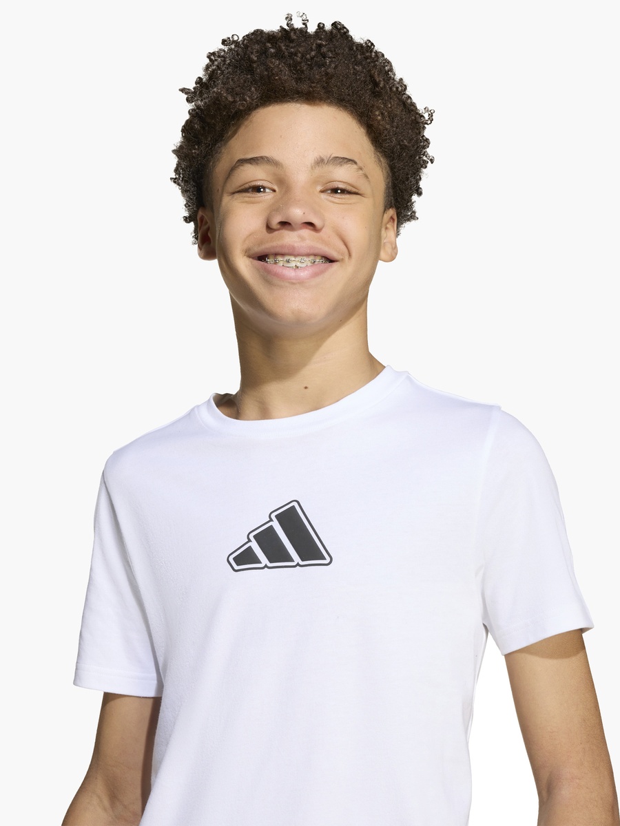 Logo Print Crew Neck T-Shirt