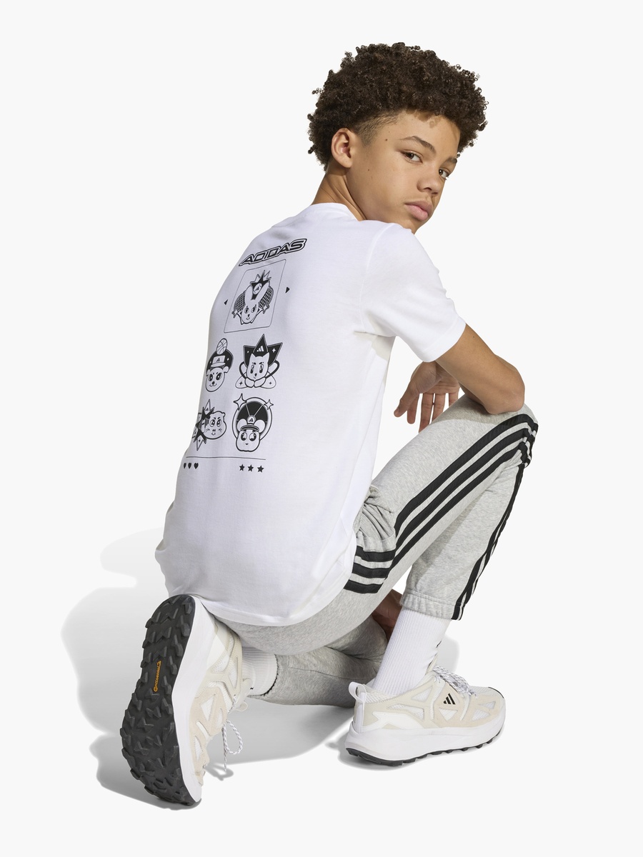 Logo Print Crew Neck T-Shirt