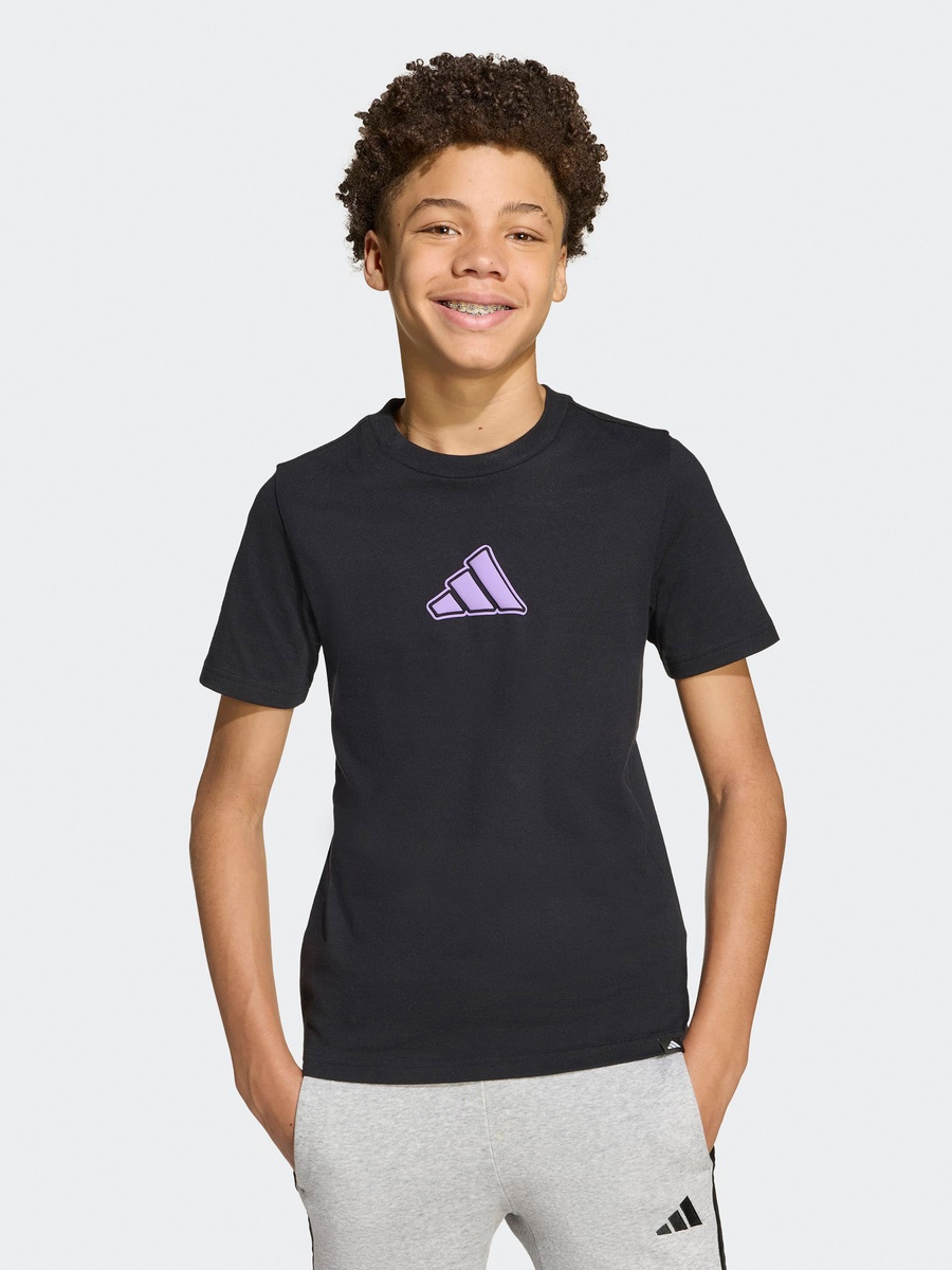Logo Print Crew Neck T-Shirt