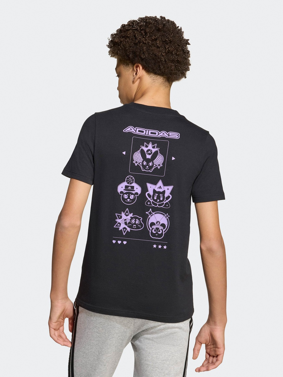 Logo Print Crew Neck T-Shirt
