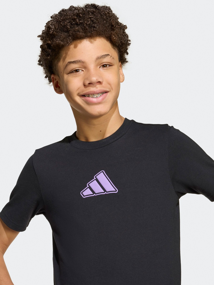 Logo Print Crew Neck T-Shirt