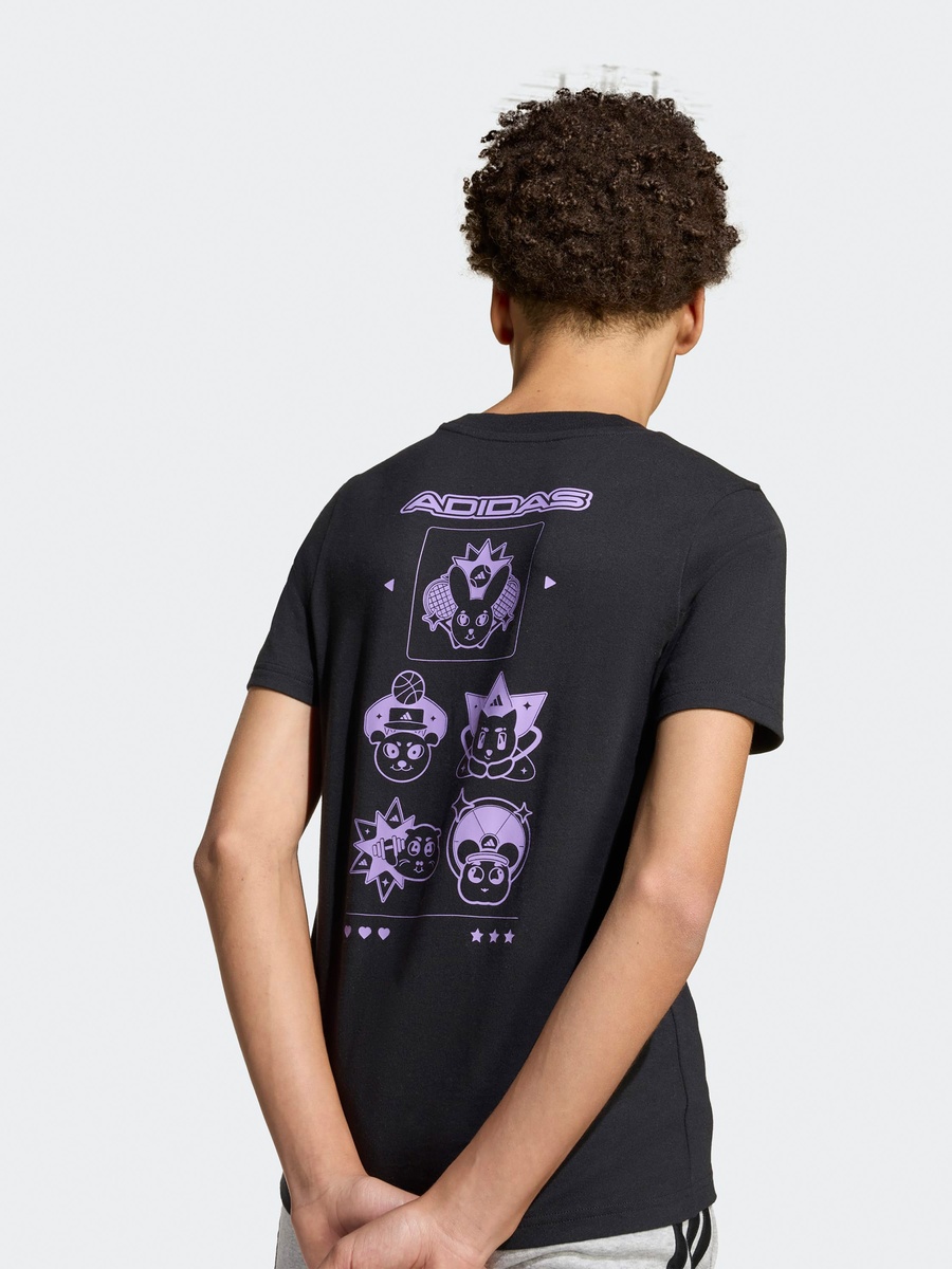 Logo Print Crew Neck T-Shirt