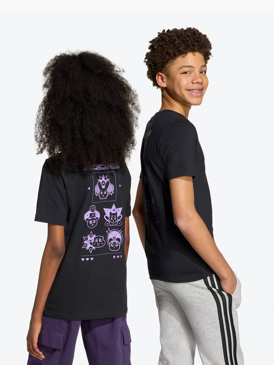 Logo Print Crew Neck T-Shirt