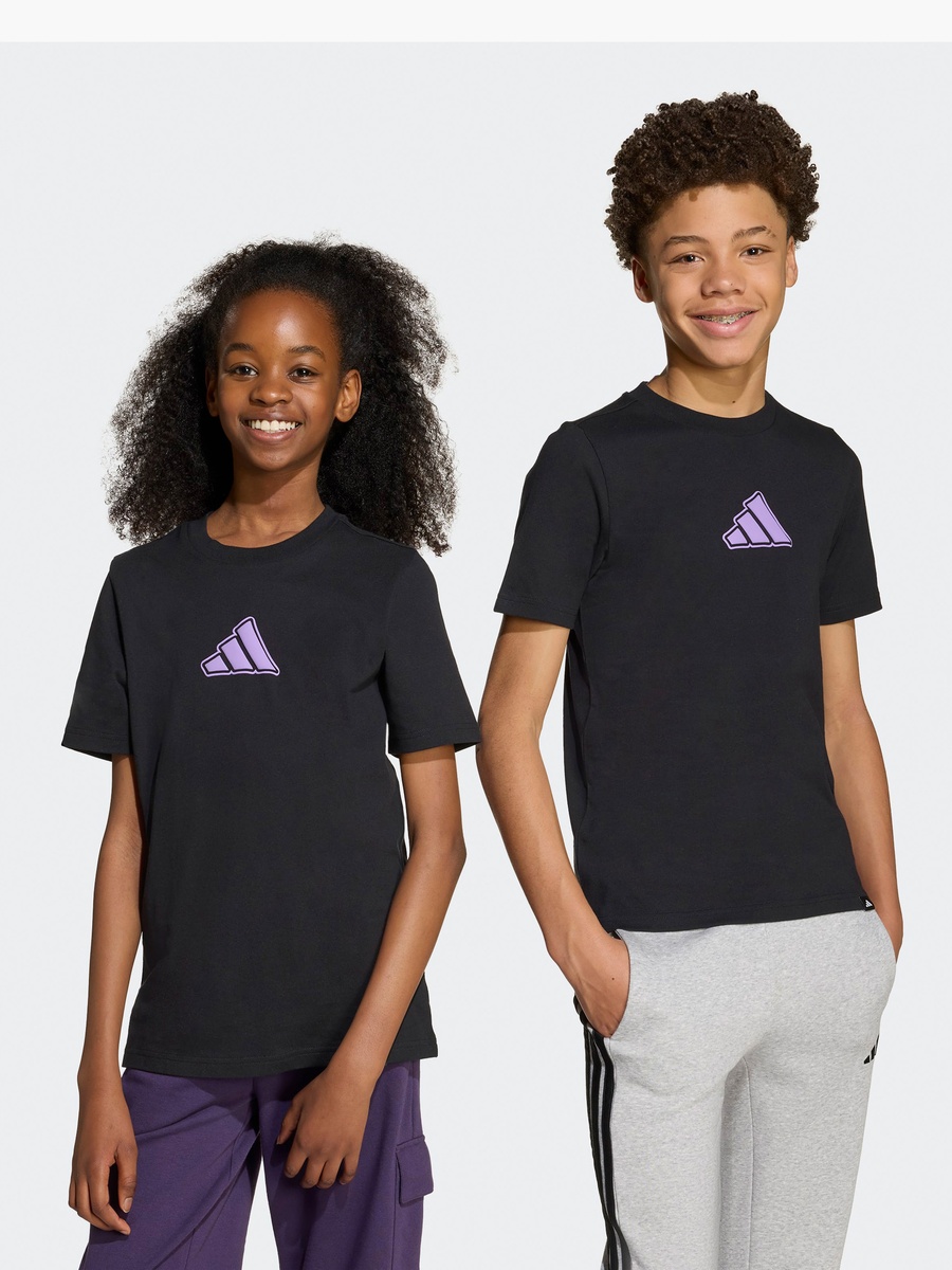 Logo Print Crew Neck T-Shirt