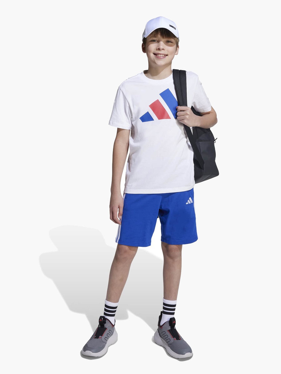 Logo Print Crew Neck T-Shirt