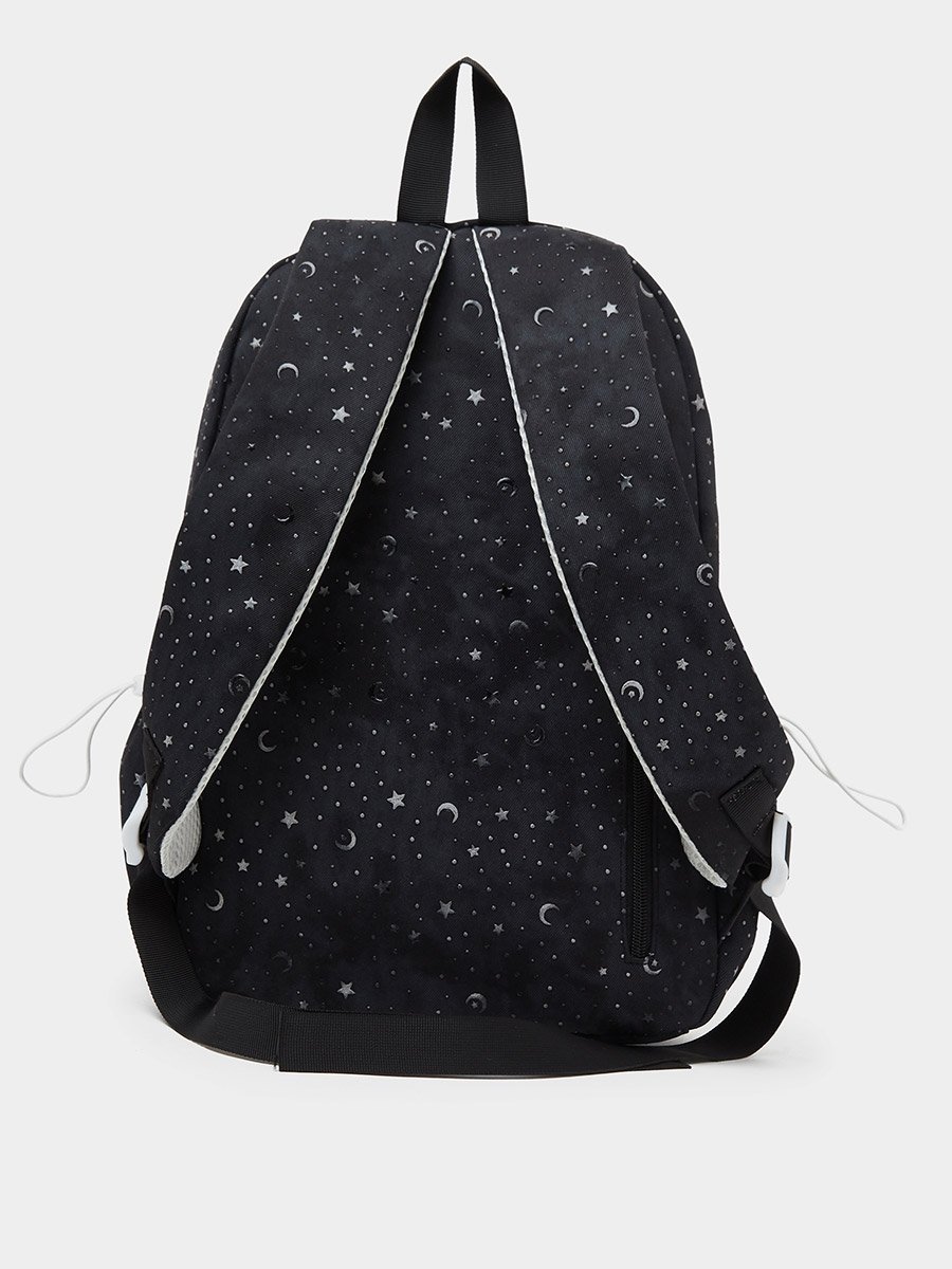 Teen Girls Star and Moon Print Backpack