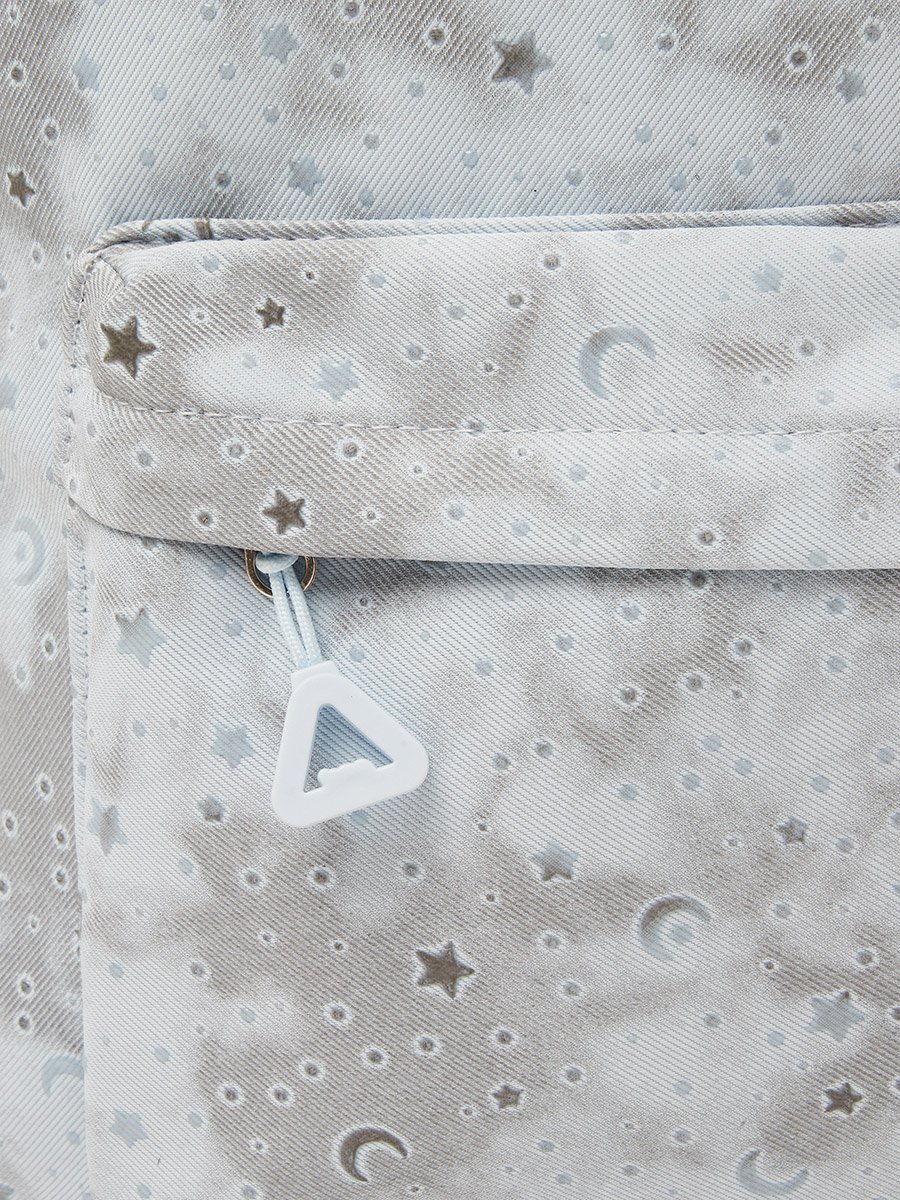 Teen Girls Star and Moon Print Backpack