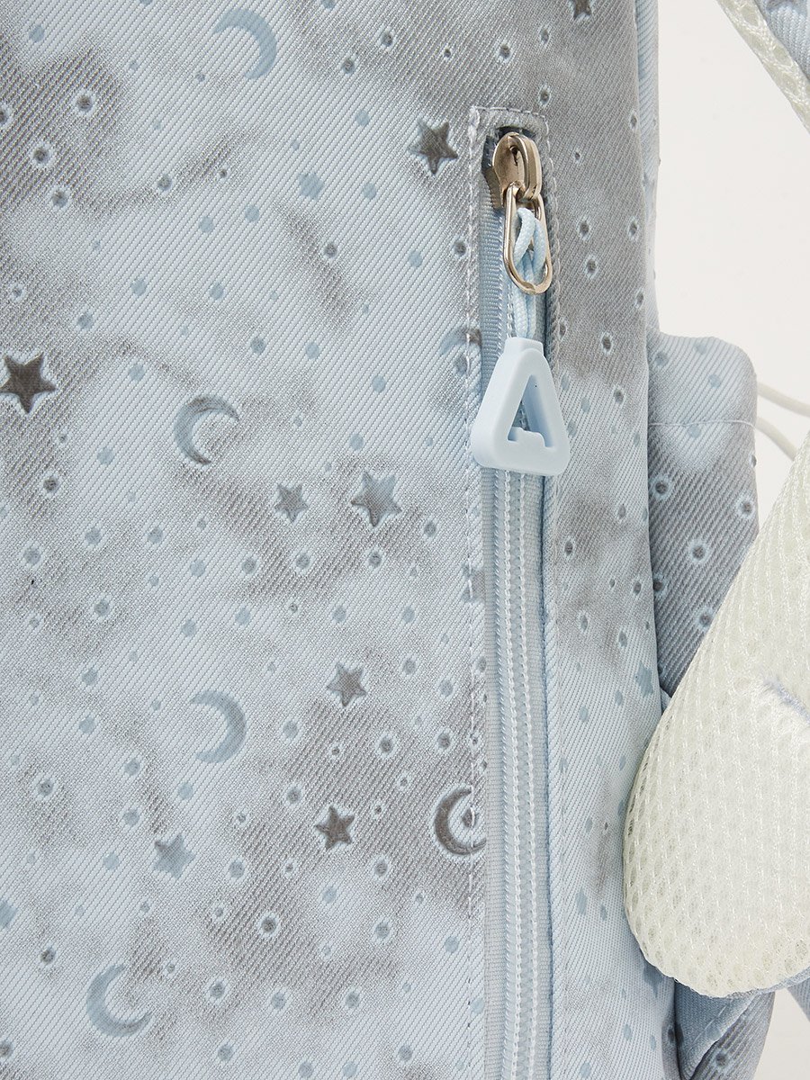 Teen Girls Star and Moon Print Backpack