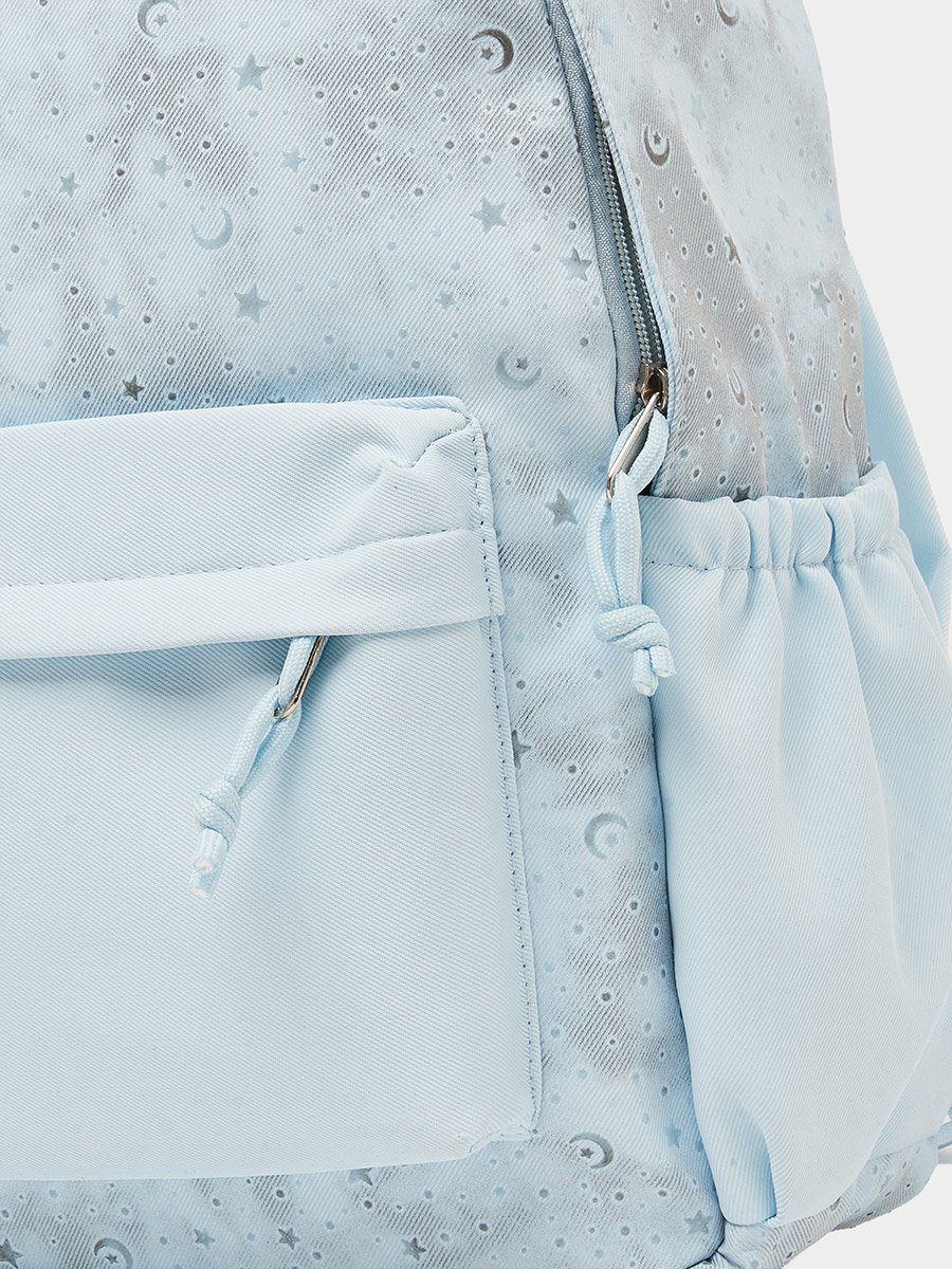 Teen Girls Stars and Moon Print Backpack