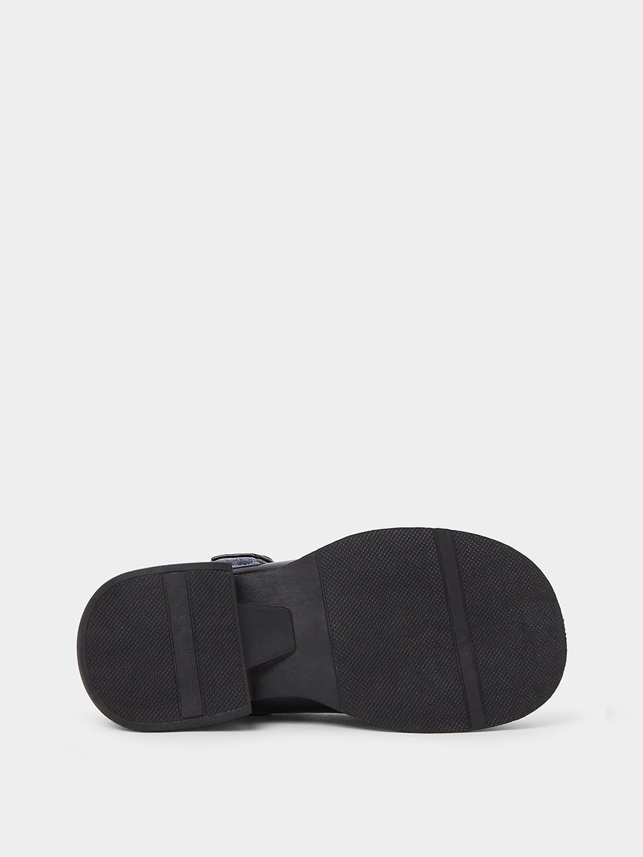 Girls Patent Mary Jane Shoes with Velcro