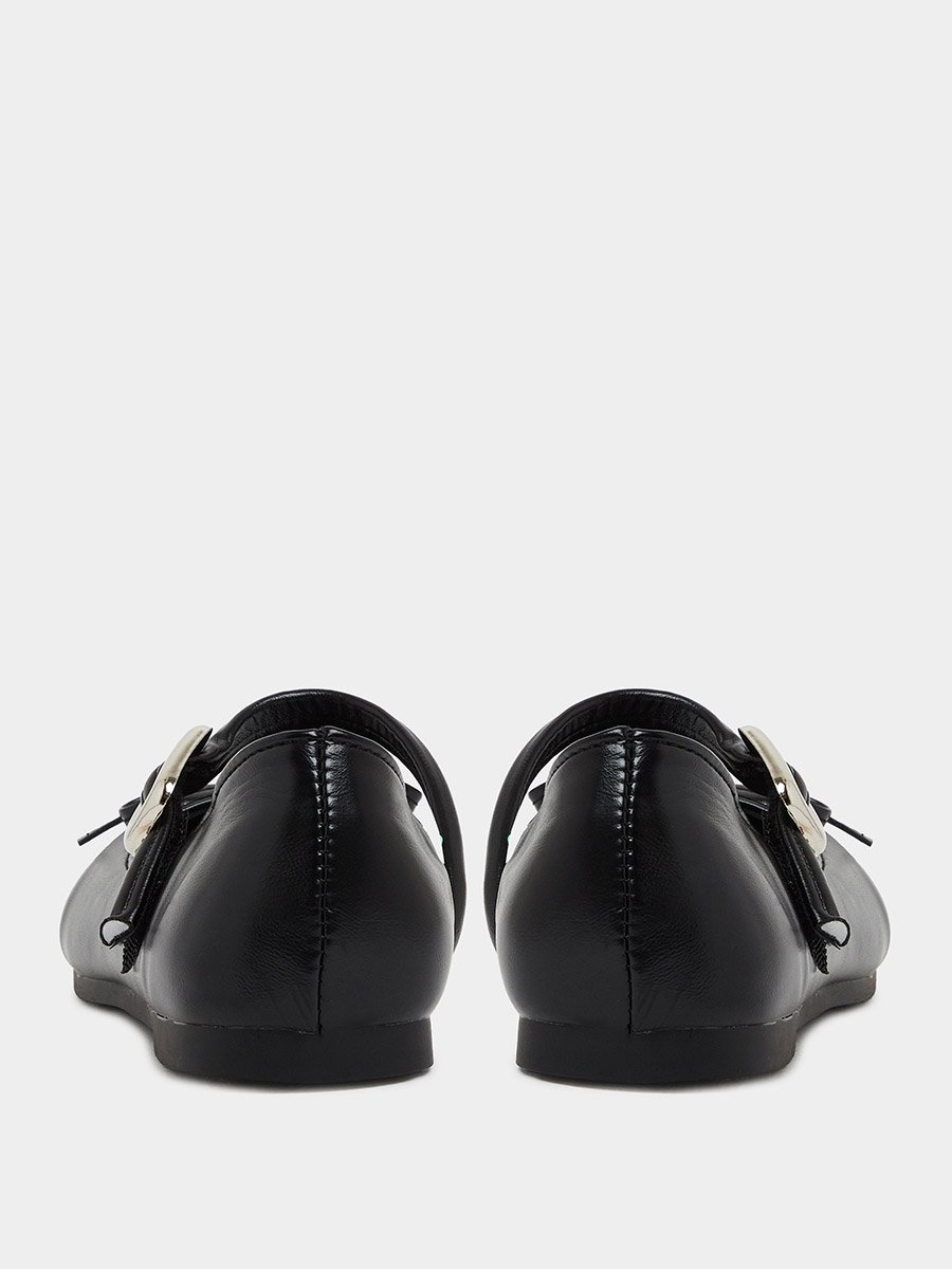 Teen Girls Bow Detail School Shoes