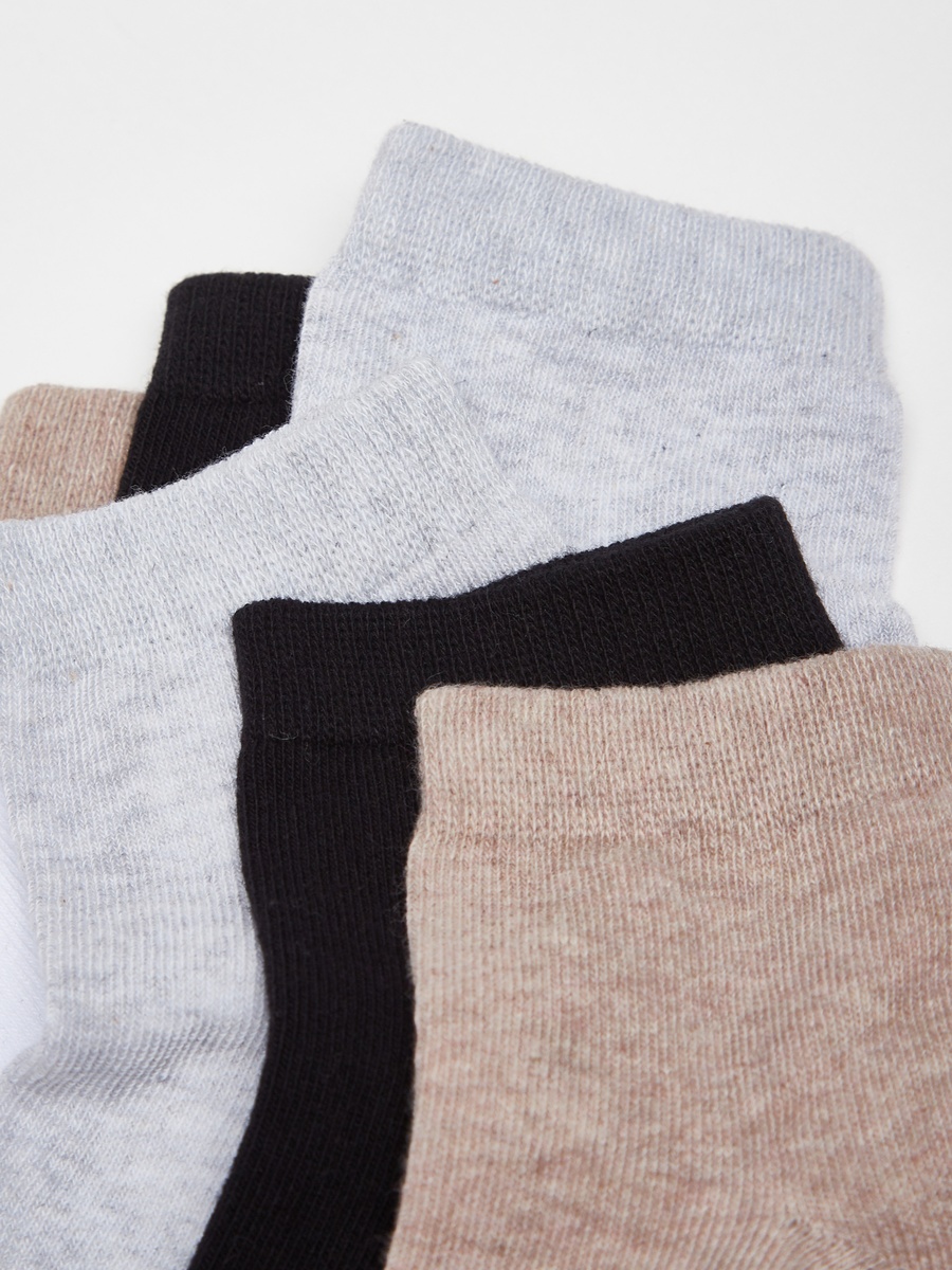 Pack of 7 - Assorted Crew Length Socks