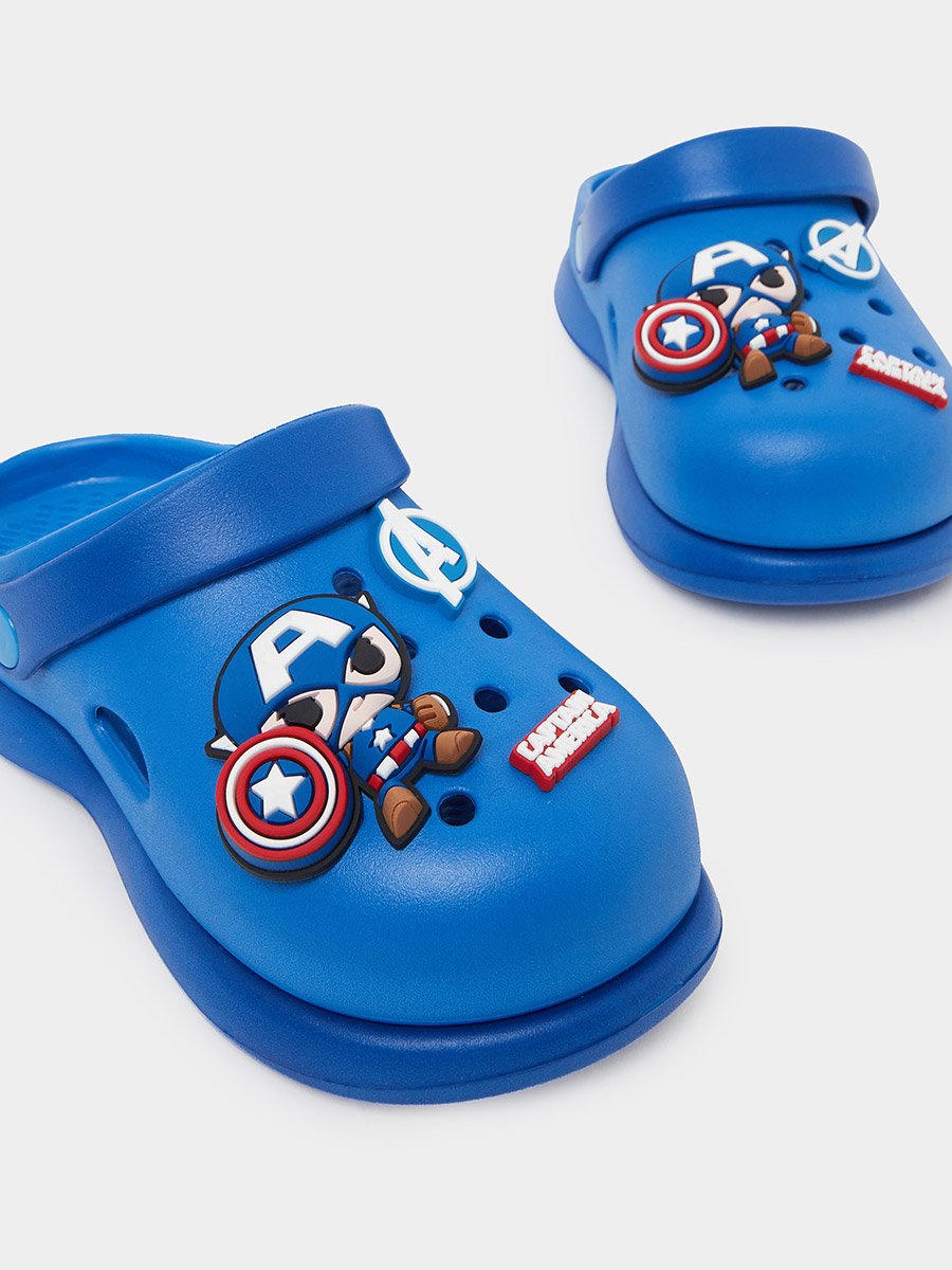 Boys Captain America Clogs