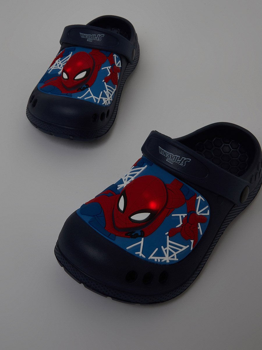 Boys Spider-Man Clogs with Light
