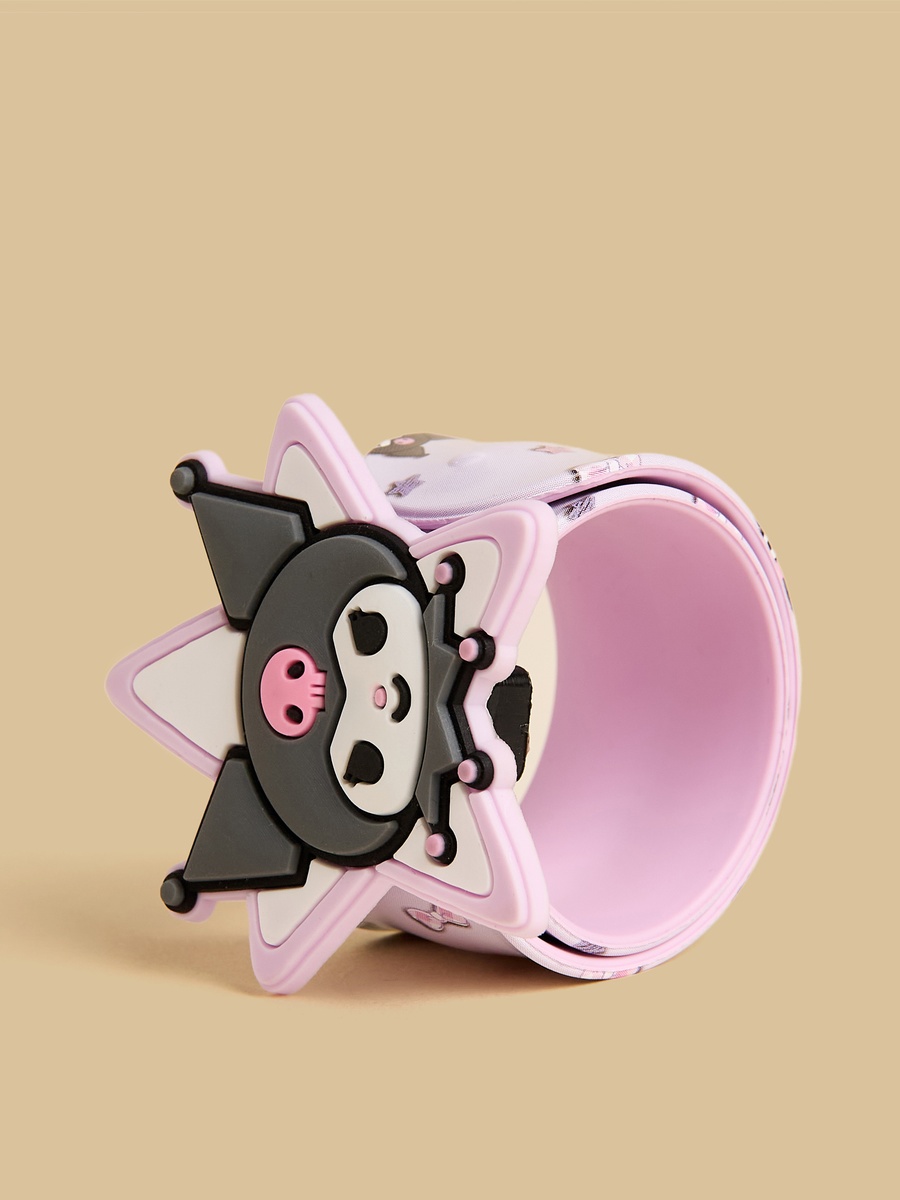 Kuromi Accent Slap Bracelet