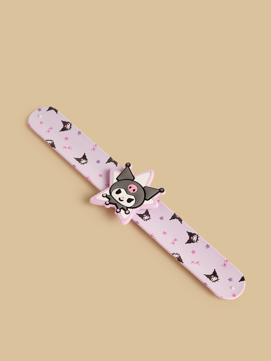 Kuromi Print Slap Bracelet