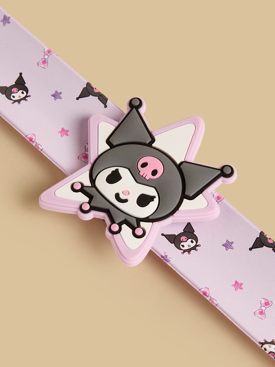 Kuromi Print Slap Bracelet