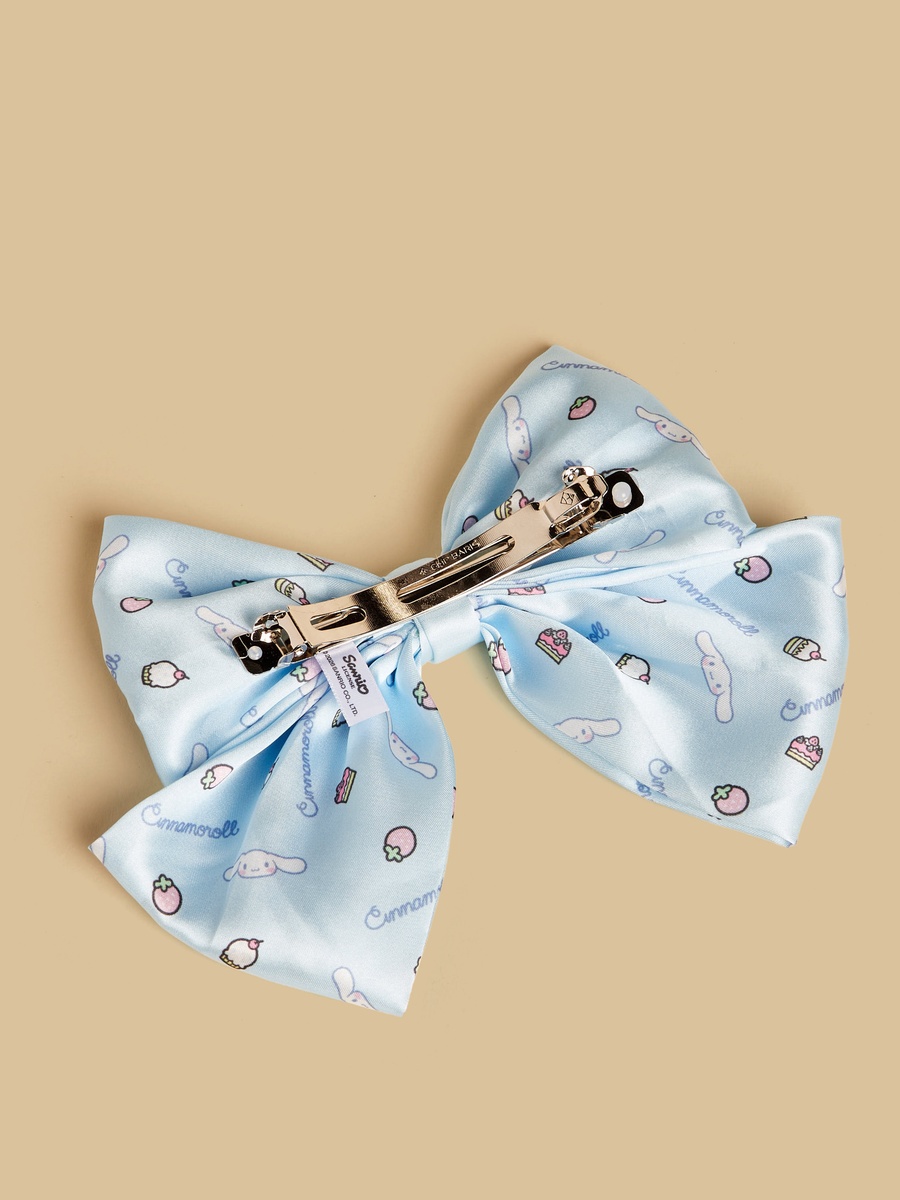 Bow Accent Barrette Hair Clip