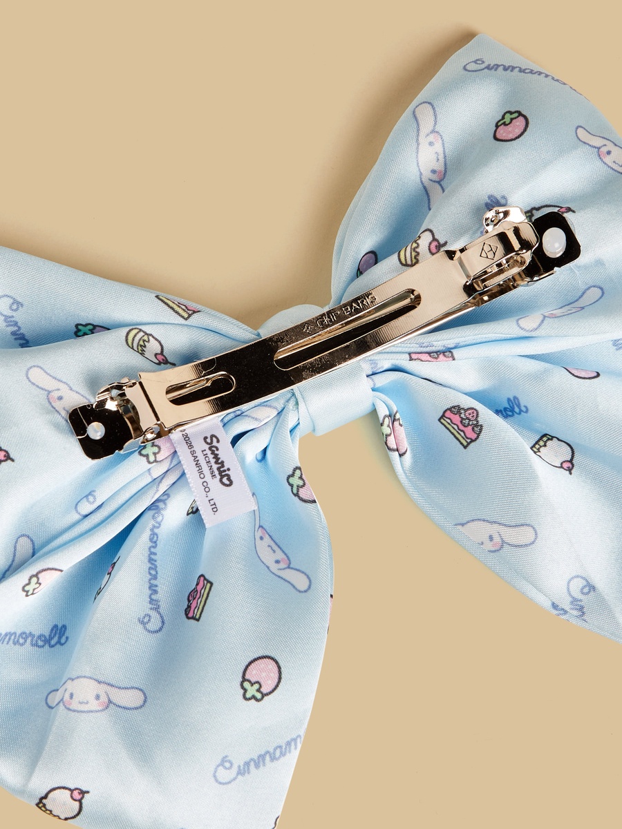 Bow Accent Barrette Hair Clip