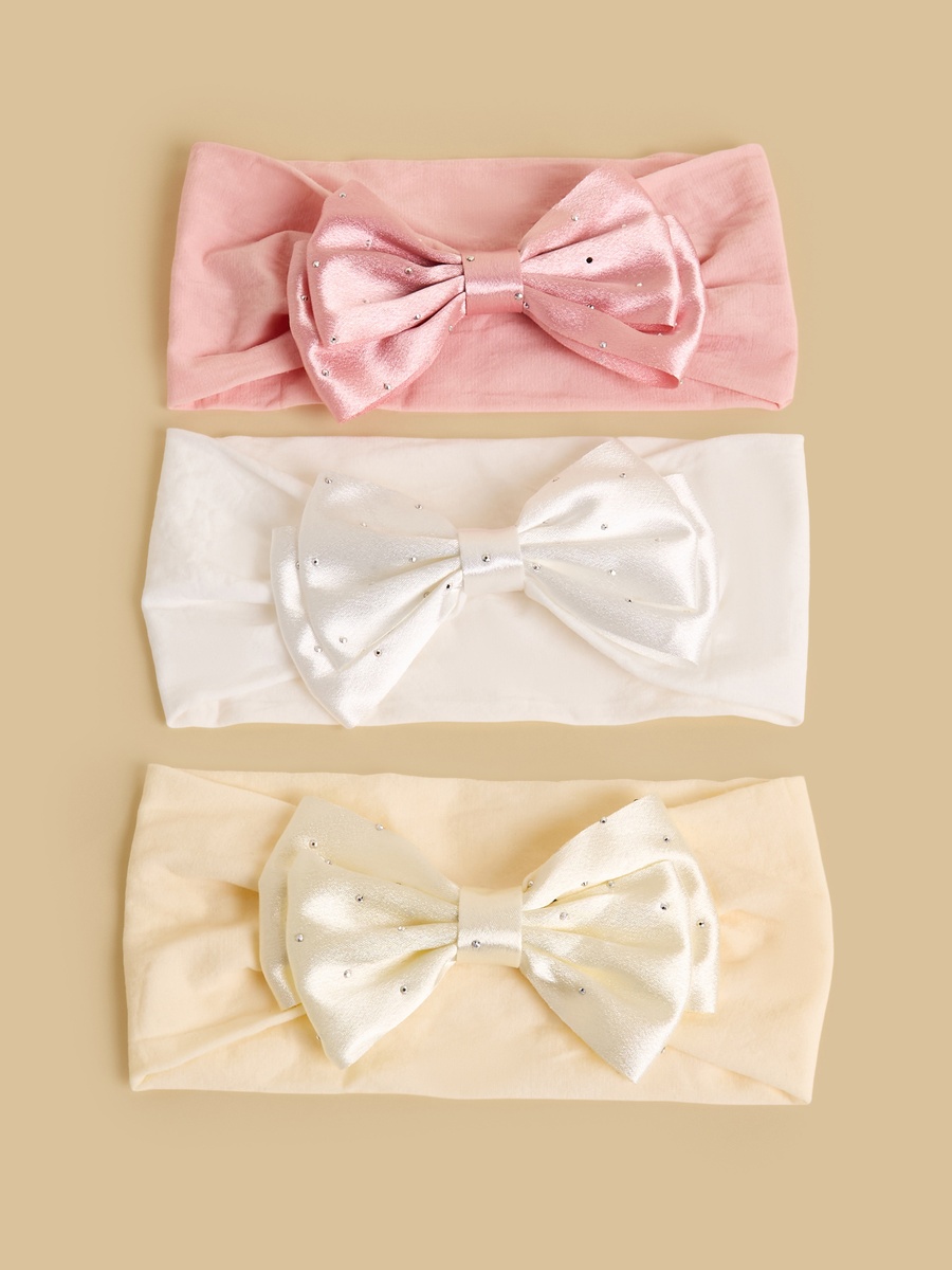 Pack of 3 - Bow Embellished Headband