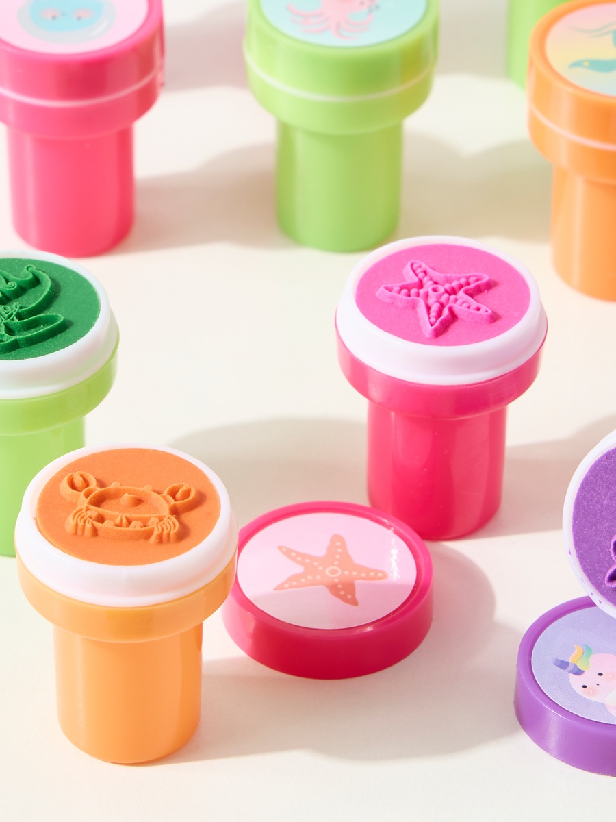 Pack of 10 - Assorted Stamp Marker