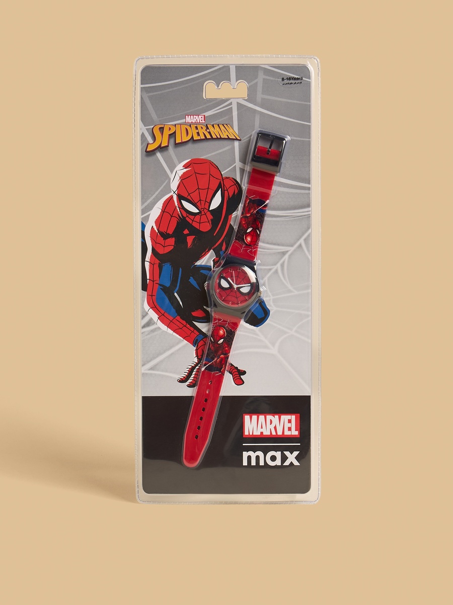 Spider-Man Print Wrist Watch