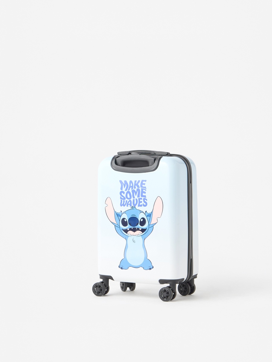 Stitch Print 4-Wheel Hardcase Trolley Bag with Retractable Handle