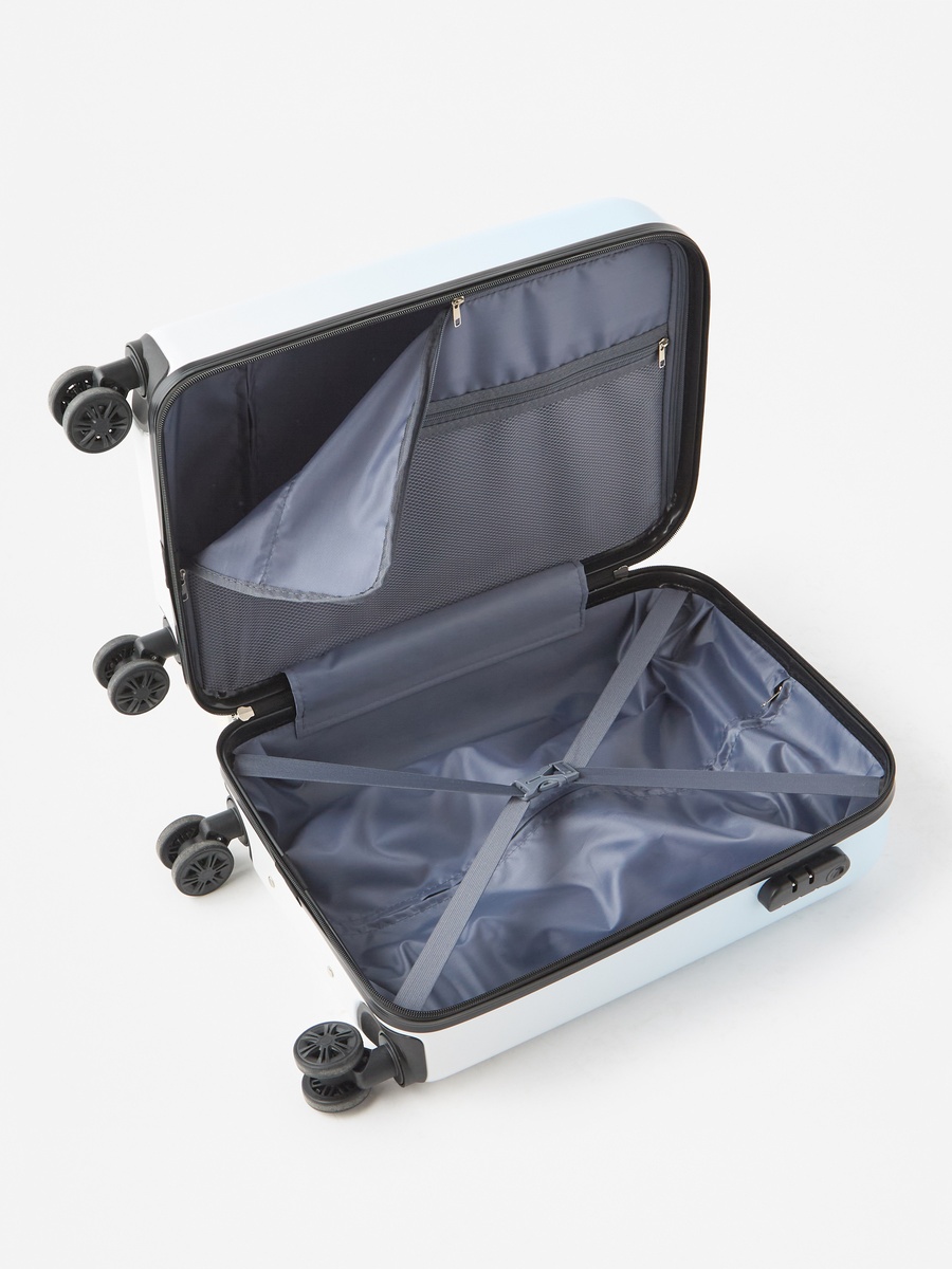 Stitch Print 4-Wheel Hardcase Trolley Bag with Retractable Handle