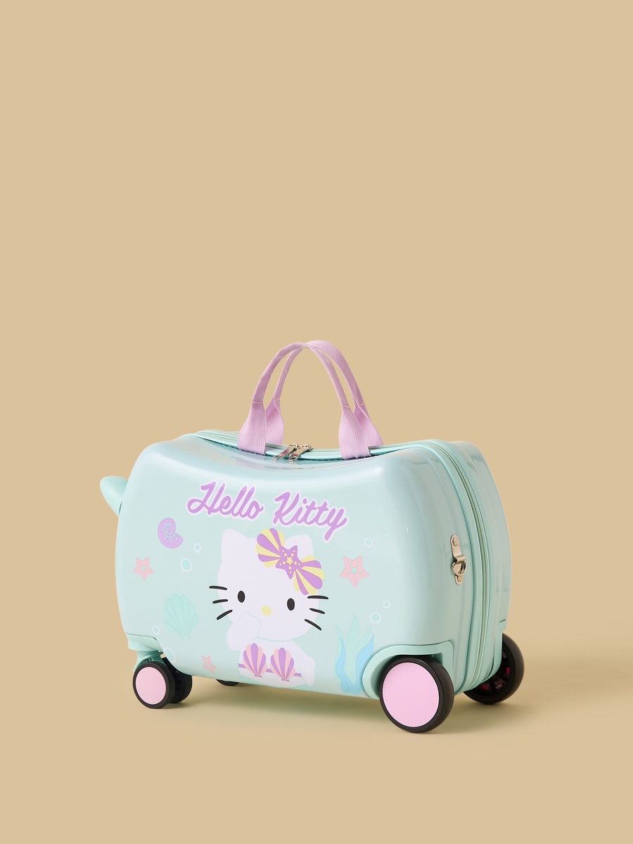 Hello Kitty Print Hardcase Trolley Bag with Double Handles