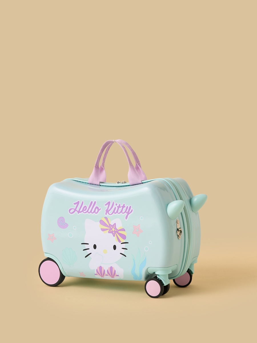 Hello Kitty Print Hardcase Trolley Bag with Double Handles