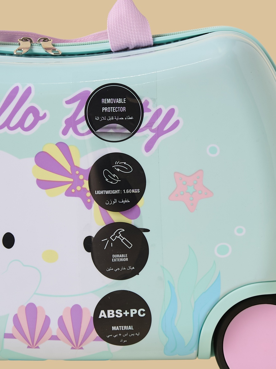 Hello Kitty Print Hardcase Trolley Bag with Double Handles