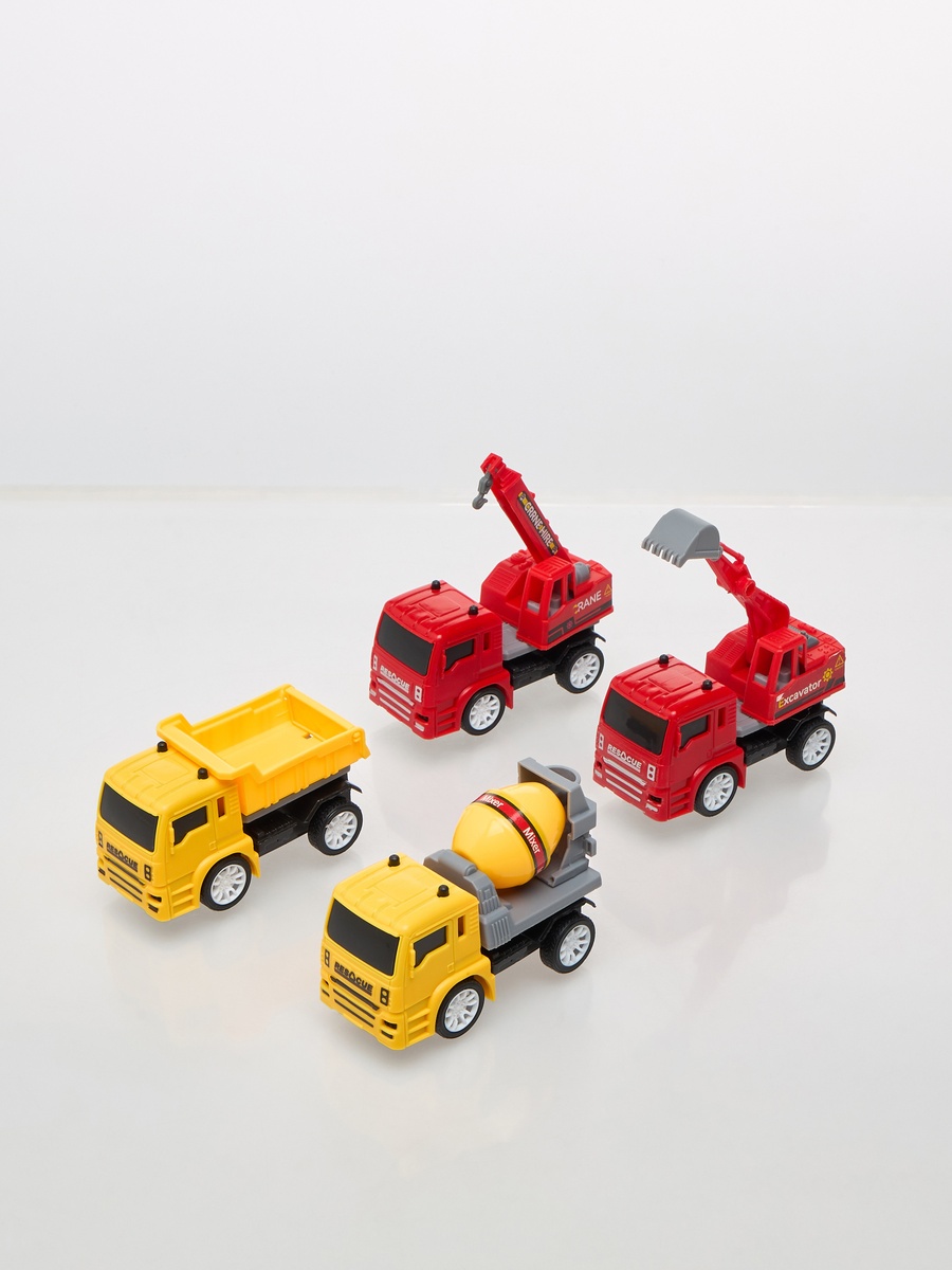 Assorted Toy Truck Playset