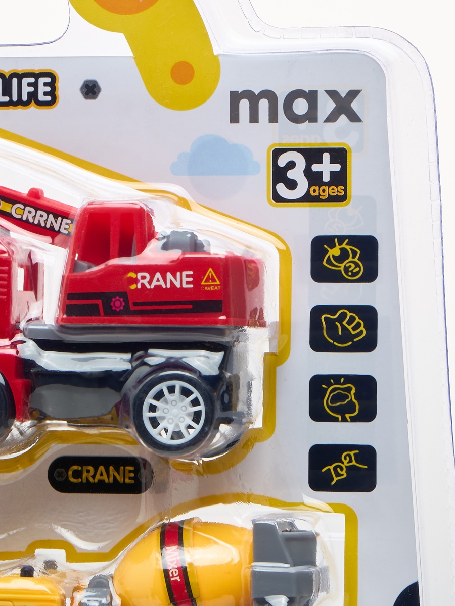 Assorted Toy Truck Playset