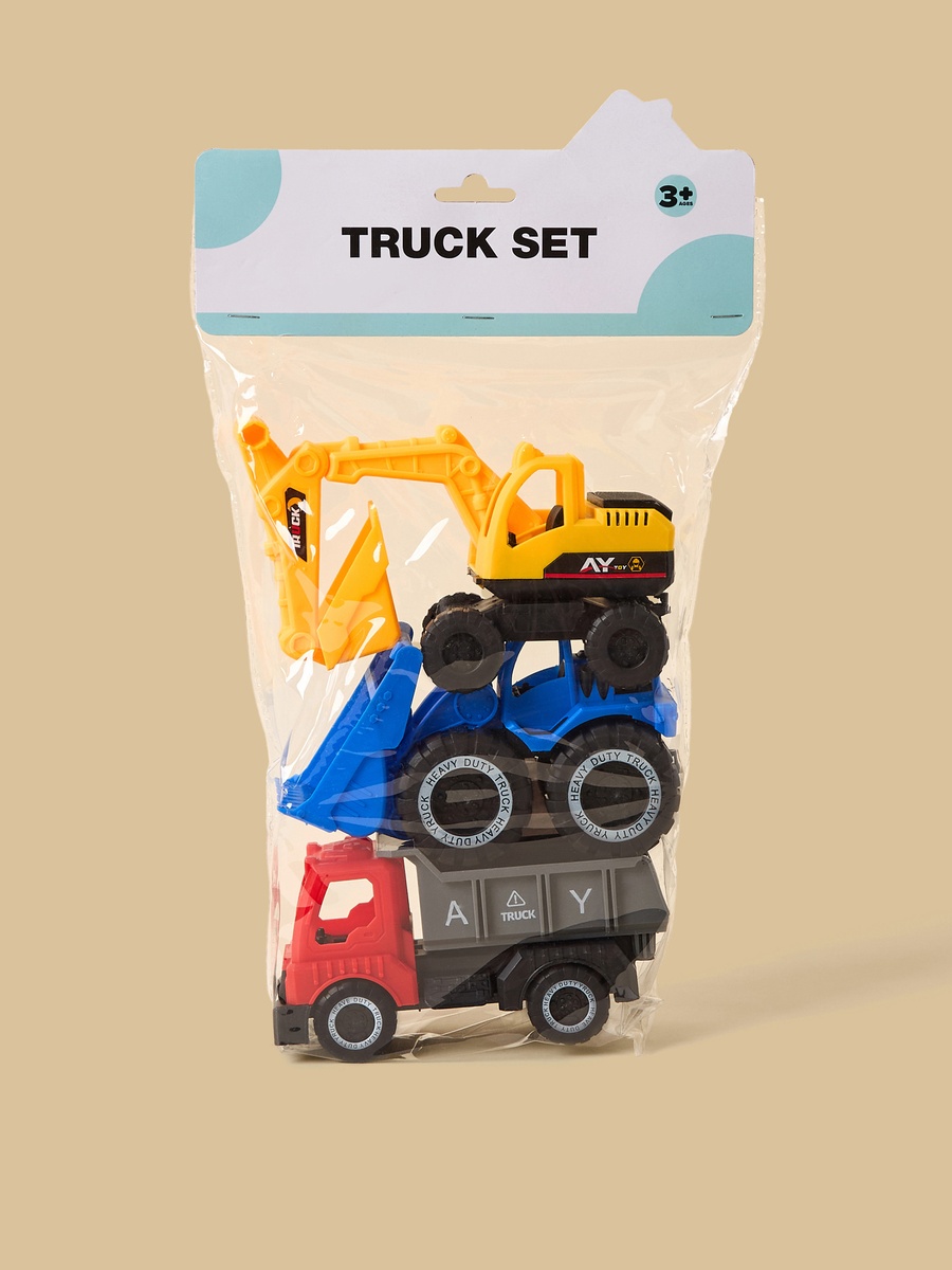 Assorted 3-Piece Truck Playset