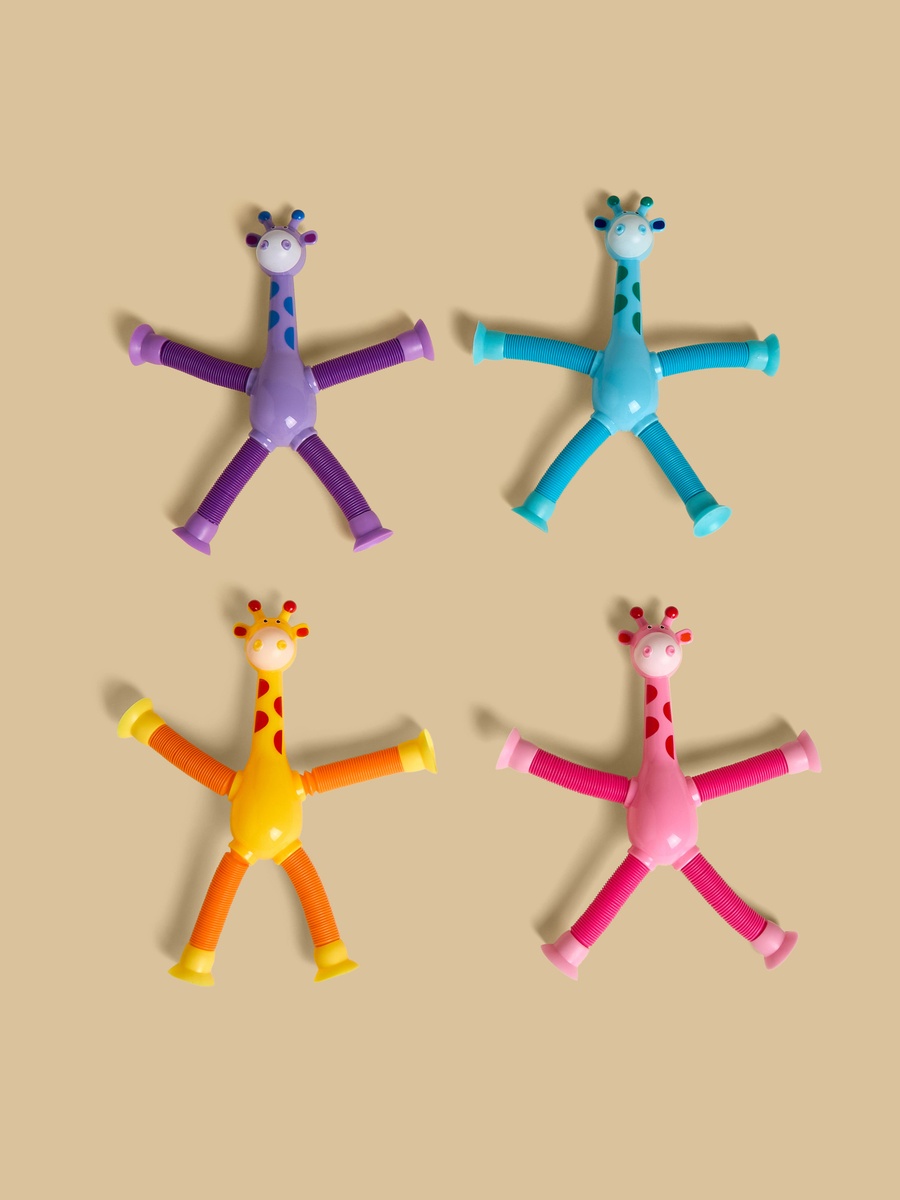 Pack of 4 - Giraffe Toy