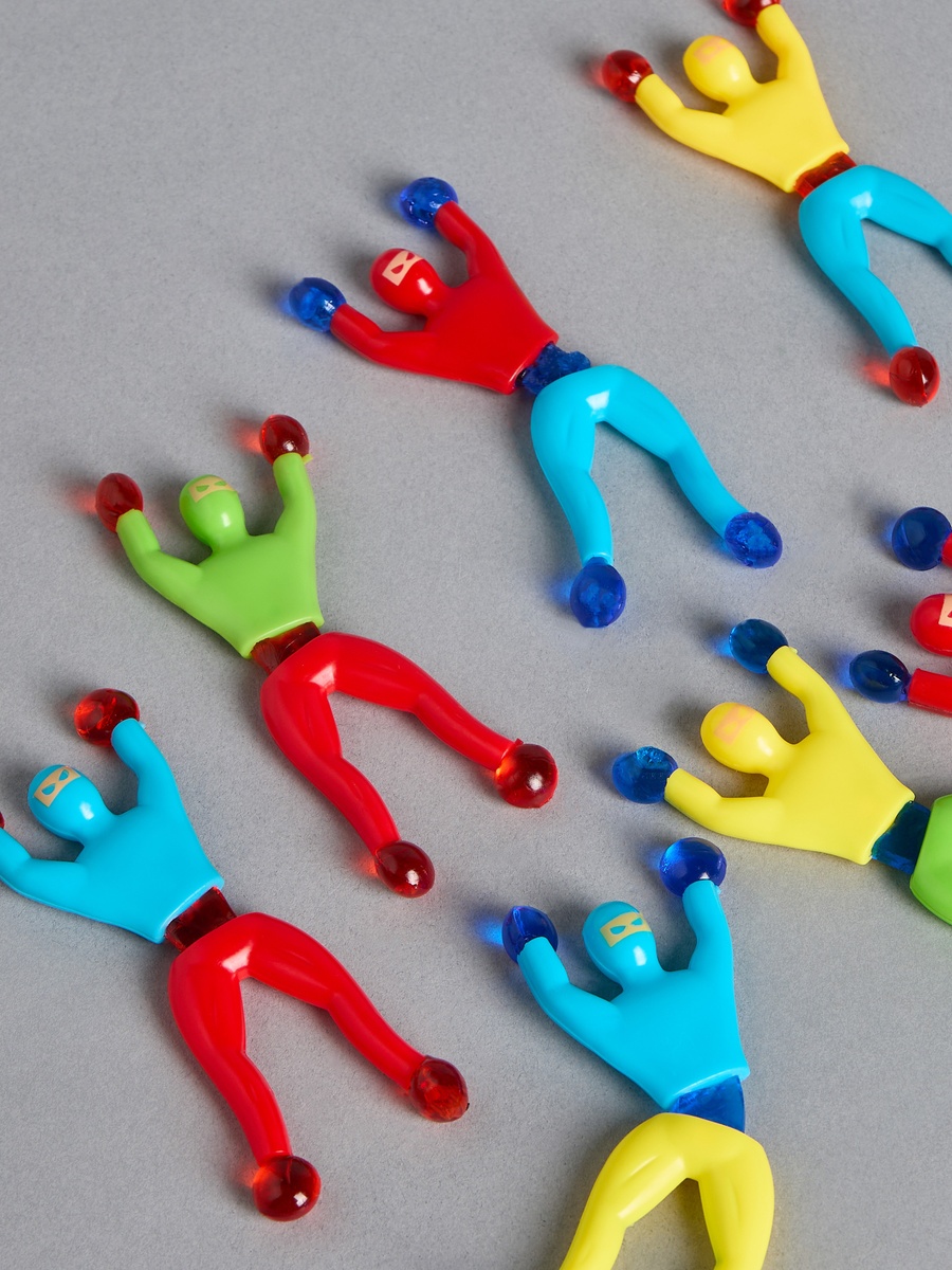 Pack of 9 - Sticky Toy