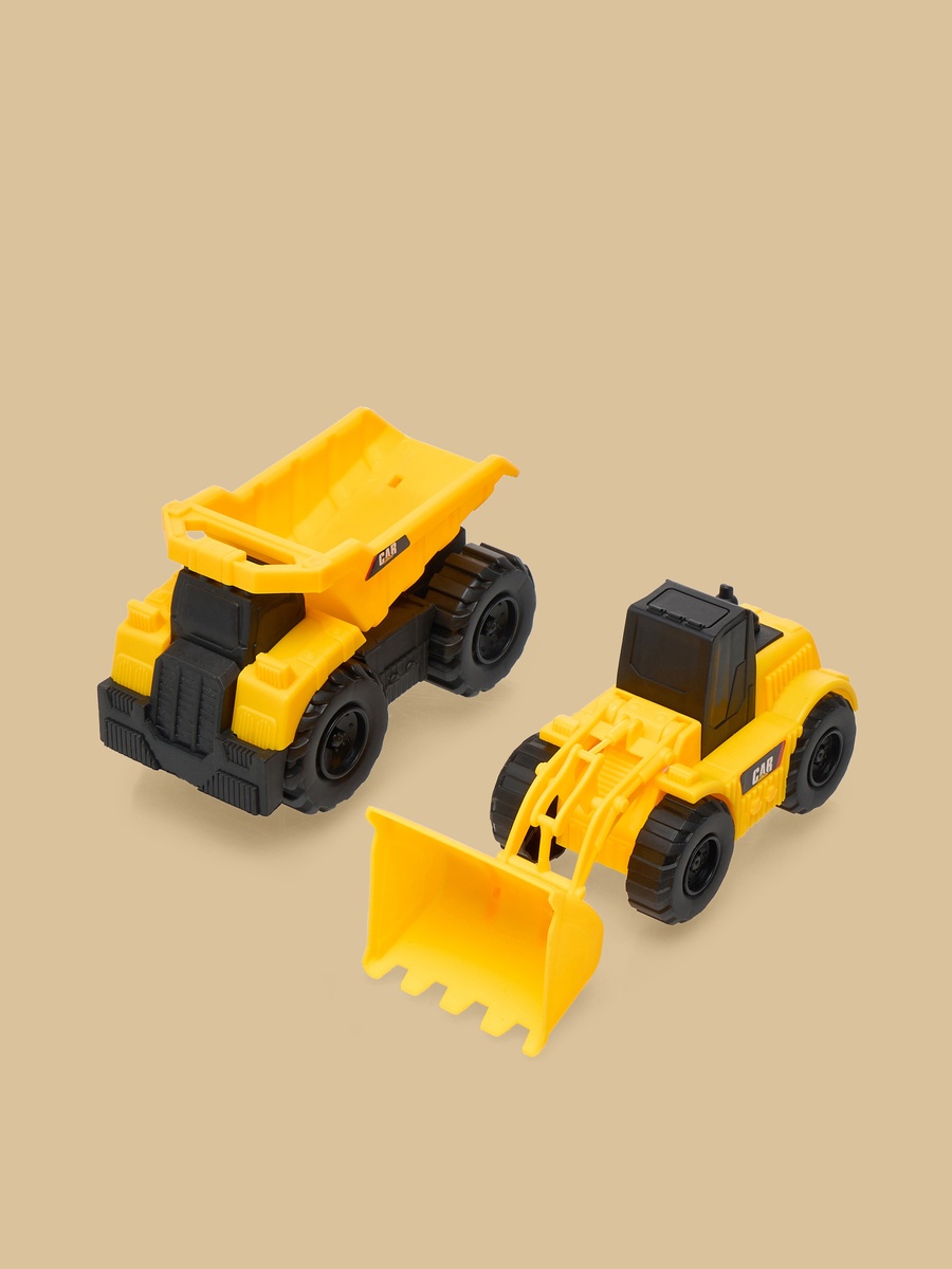 Pack of 2 - Mini Toy Truck Set