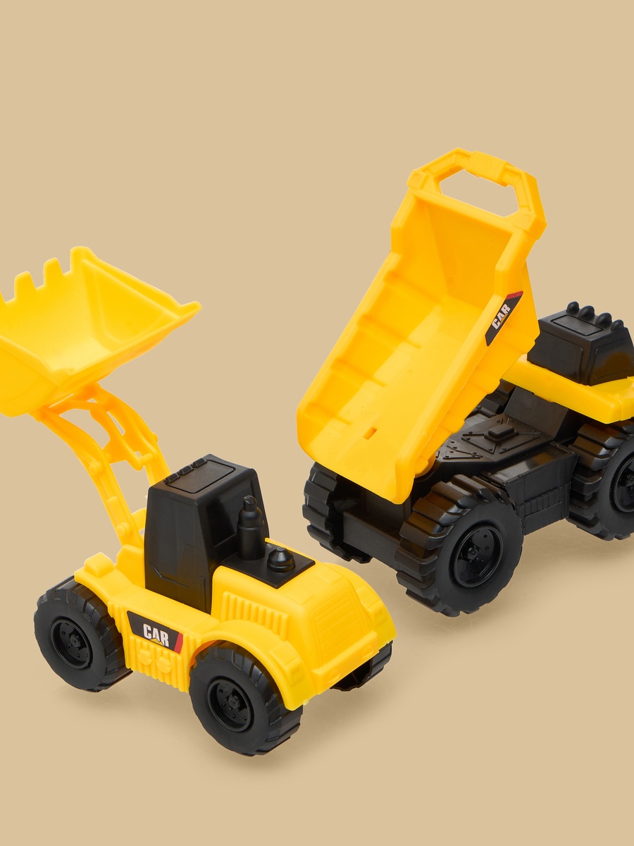 Pack of 2 - Mini Toy Truck Set