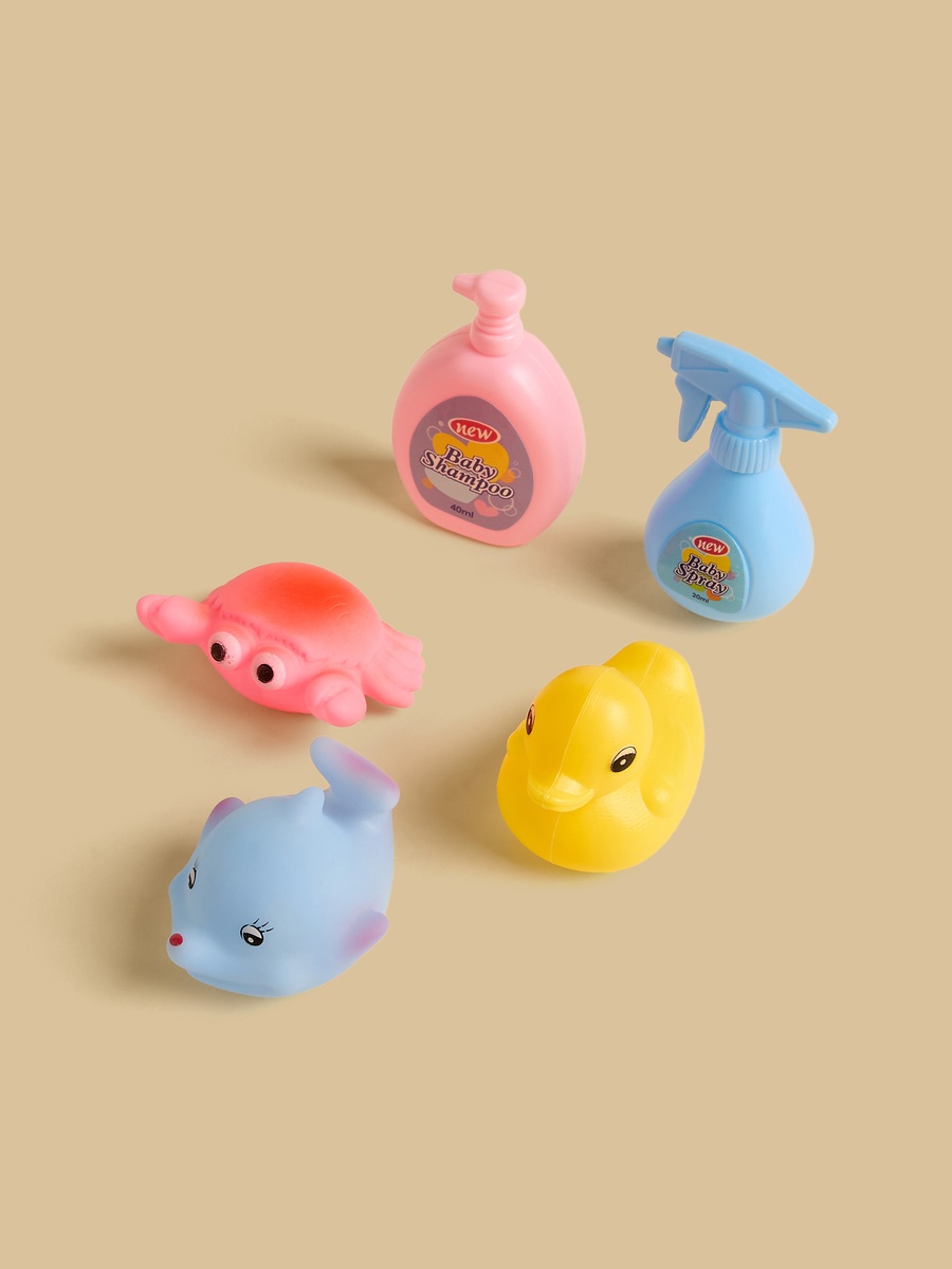Assorted 6-Piece Bath Toy Set